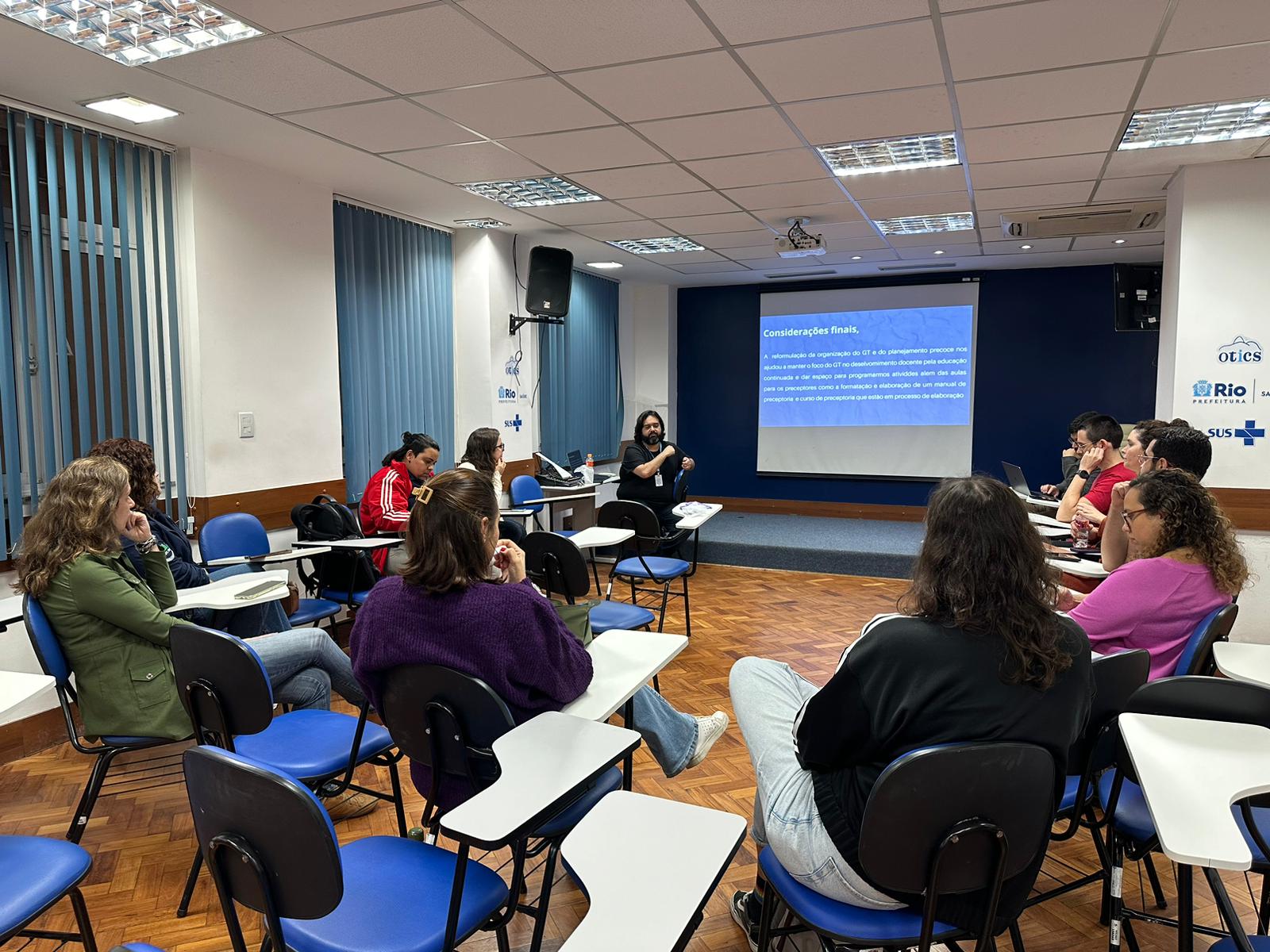 Reunião dos coordenadores de Grupos de Trabalho do PRMFC-SMS/RJ