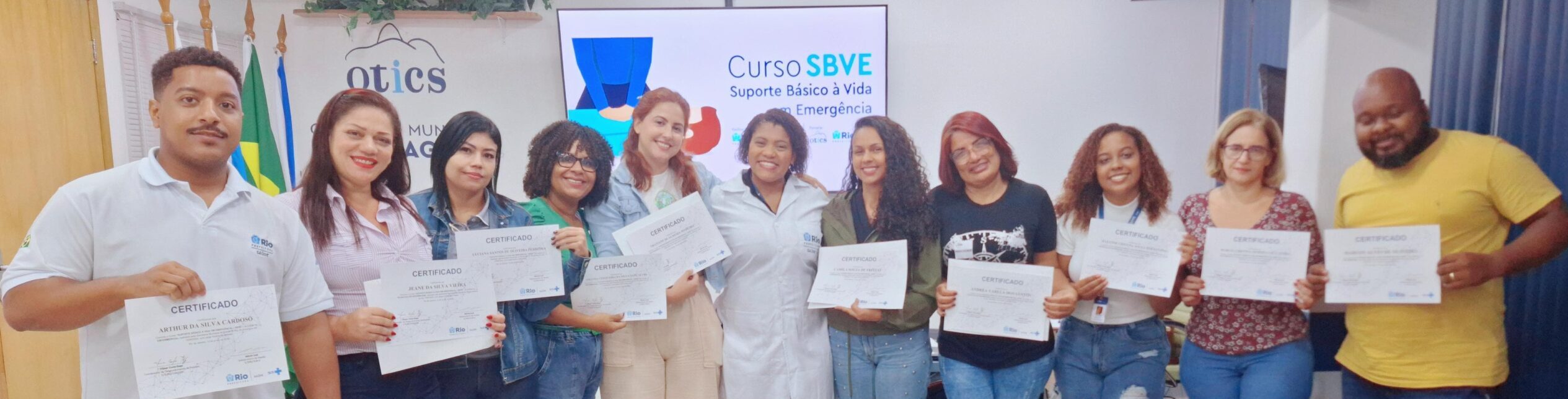 5ª Turma Do Mês De Junho de 2024 Do Curso Suporte Básico À Vida Em Emergência – SBVE No Hospital Souza Aguiar