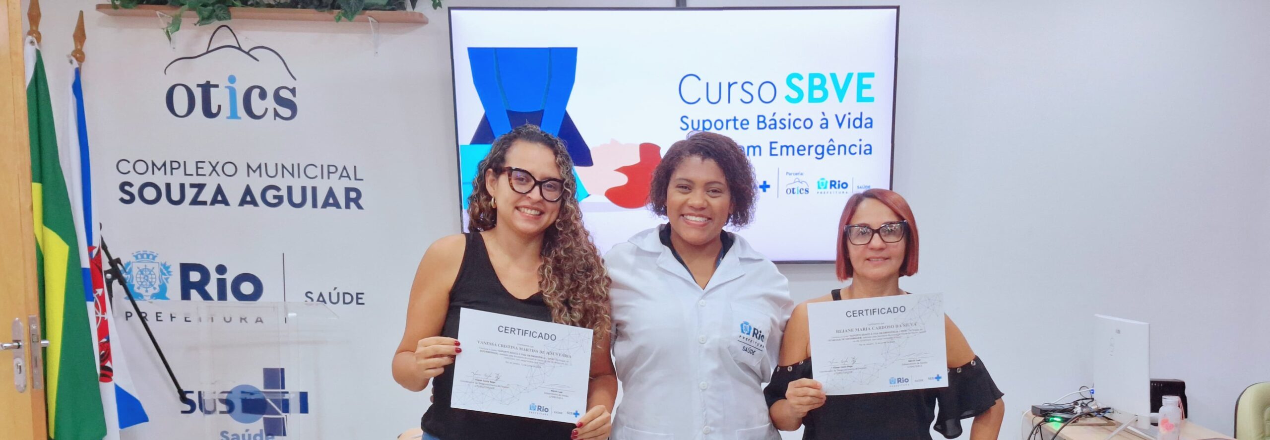 6ª Turma Do Mês De Junho de 2024 Do Curso Suporte Básico À Vida Em Emergência – SBVE No Hospital Souza Aguiar