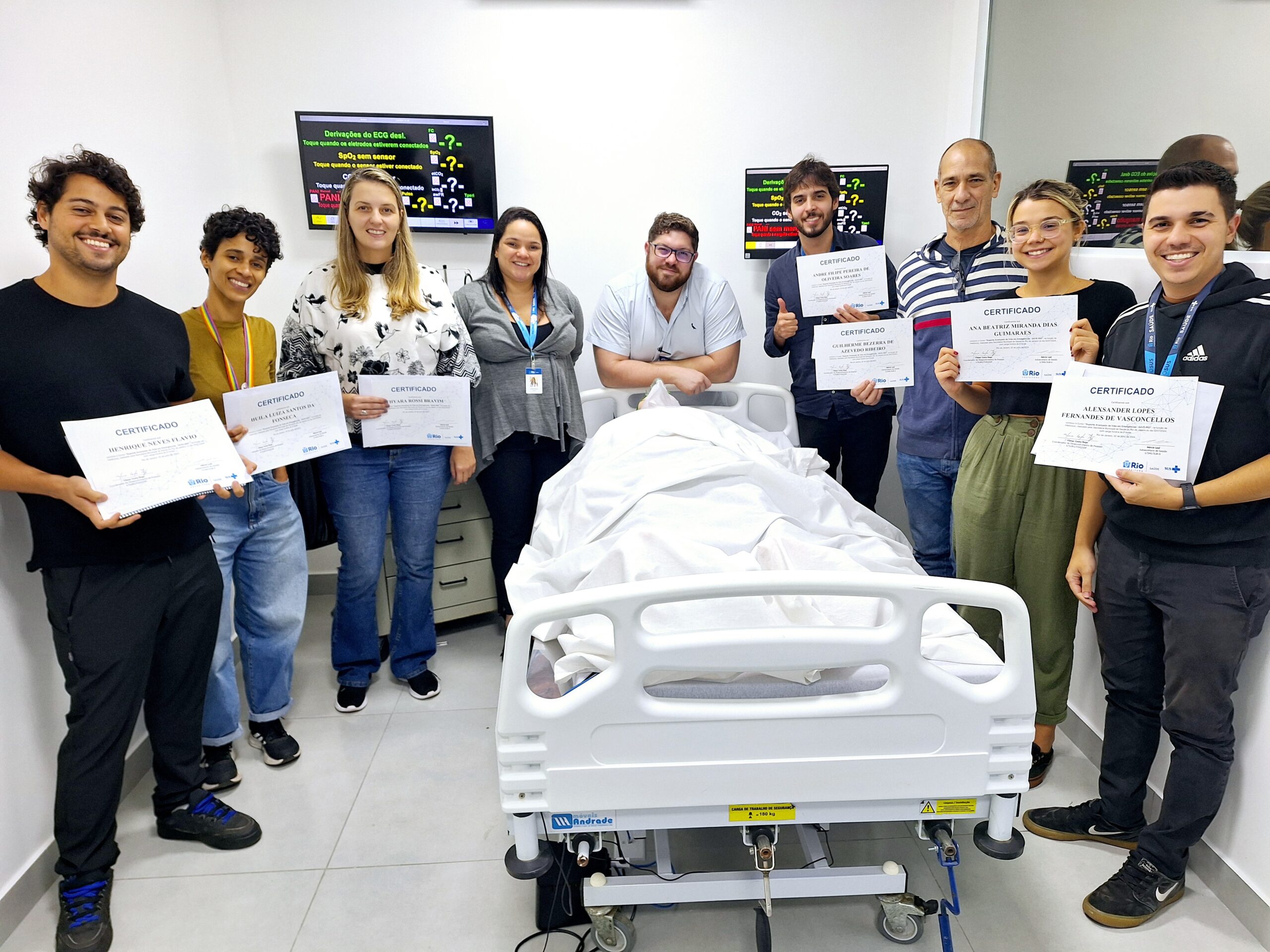 138ª Turma do Curso SAVE-RIO da Secretaria Municipal de Saúde