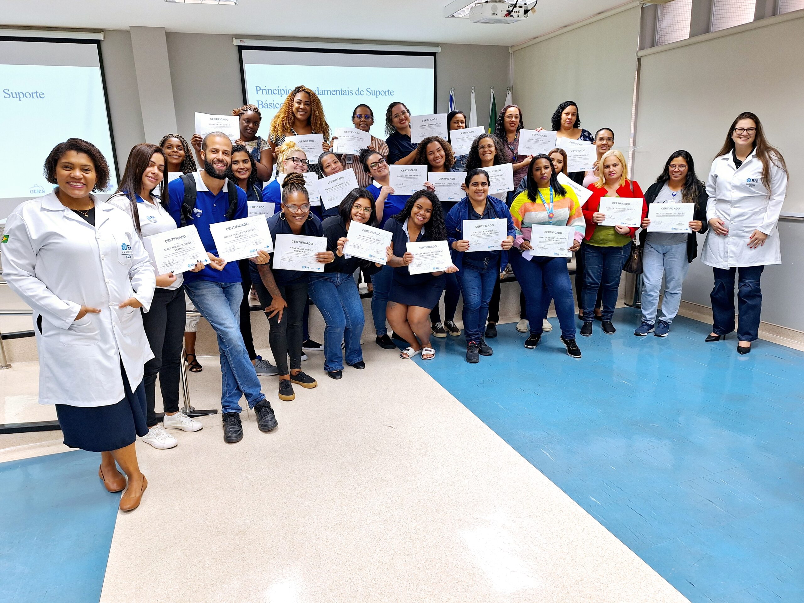 SMS-RJ E RioSaúde Juntas Na 33ª Turma Do Curso De Orientações Básicas Para Recepcionistas – OBAR