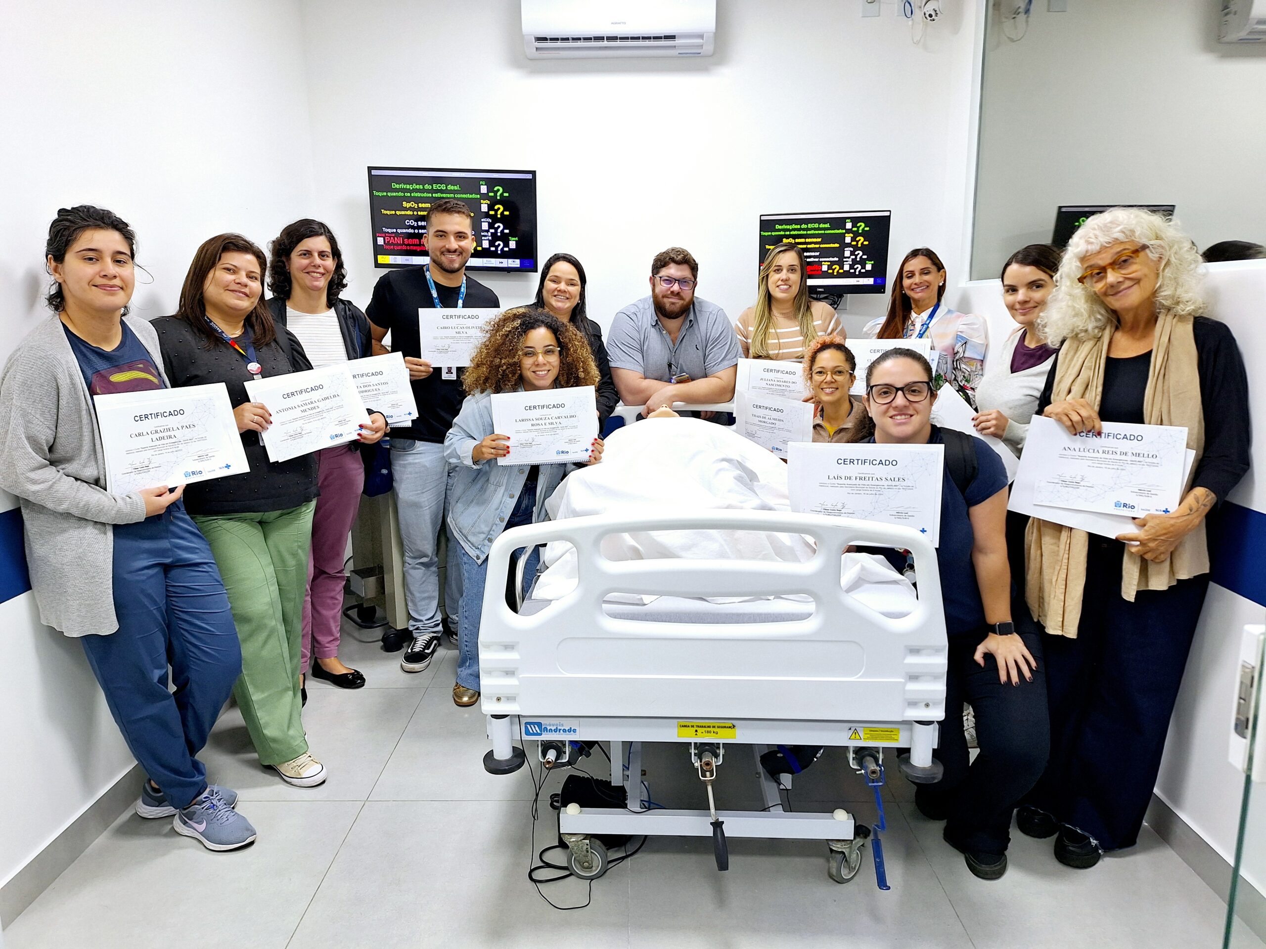 139ª Turma do Curso SAVE-RIO da Secretaria Municipal de Saúde