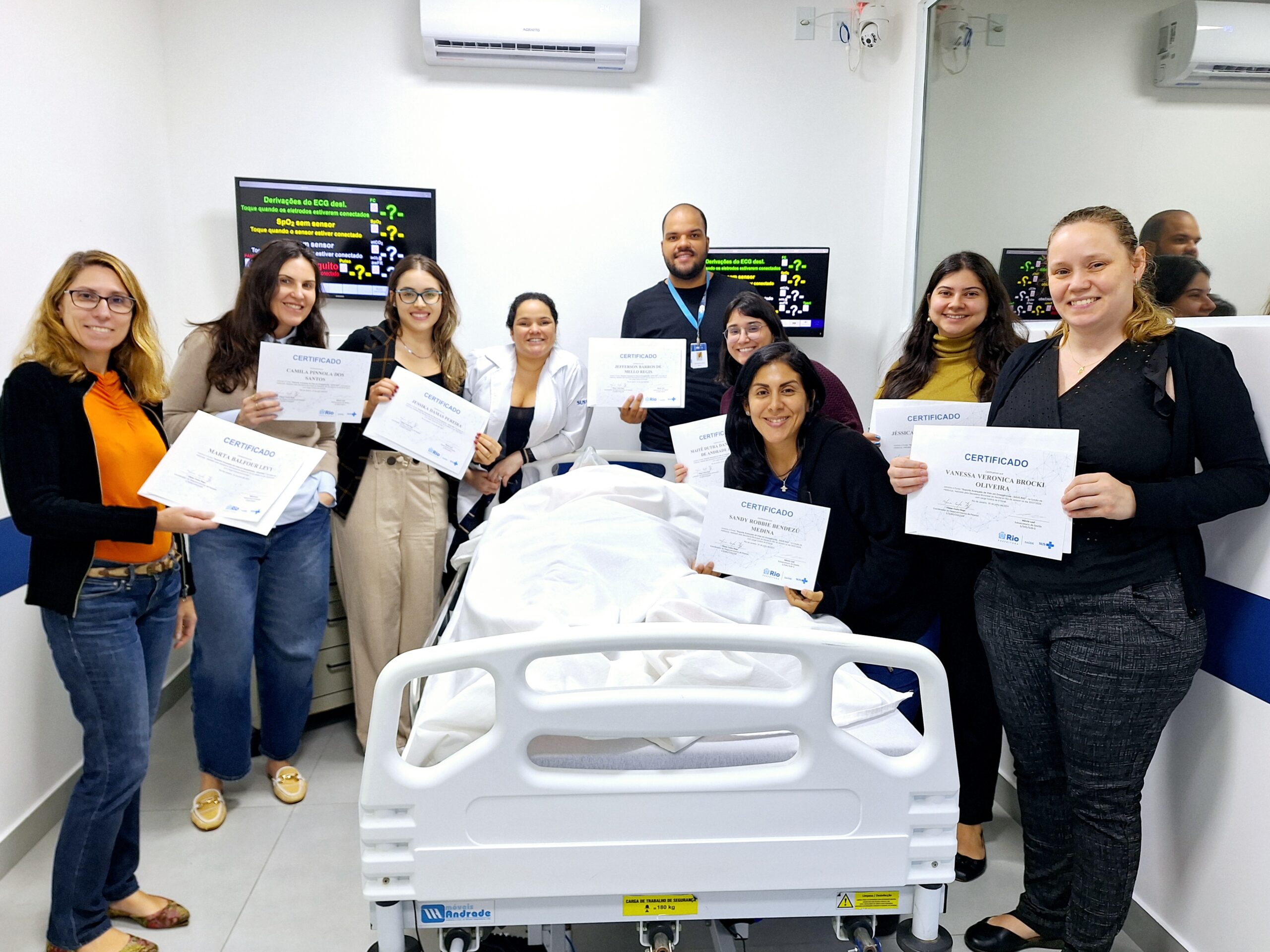 140ª Turma do Curso SAVE-RIO da Secretaria Municipal de Saúde