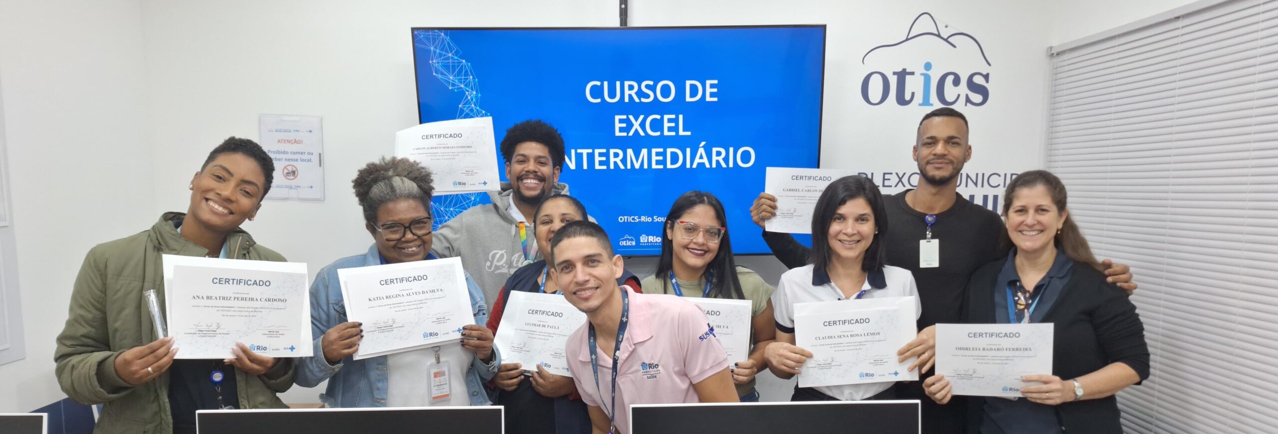 16ª Turma De Excel Intermediário No Hospital Municipal Souza Aguiar