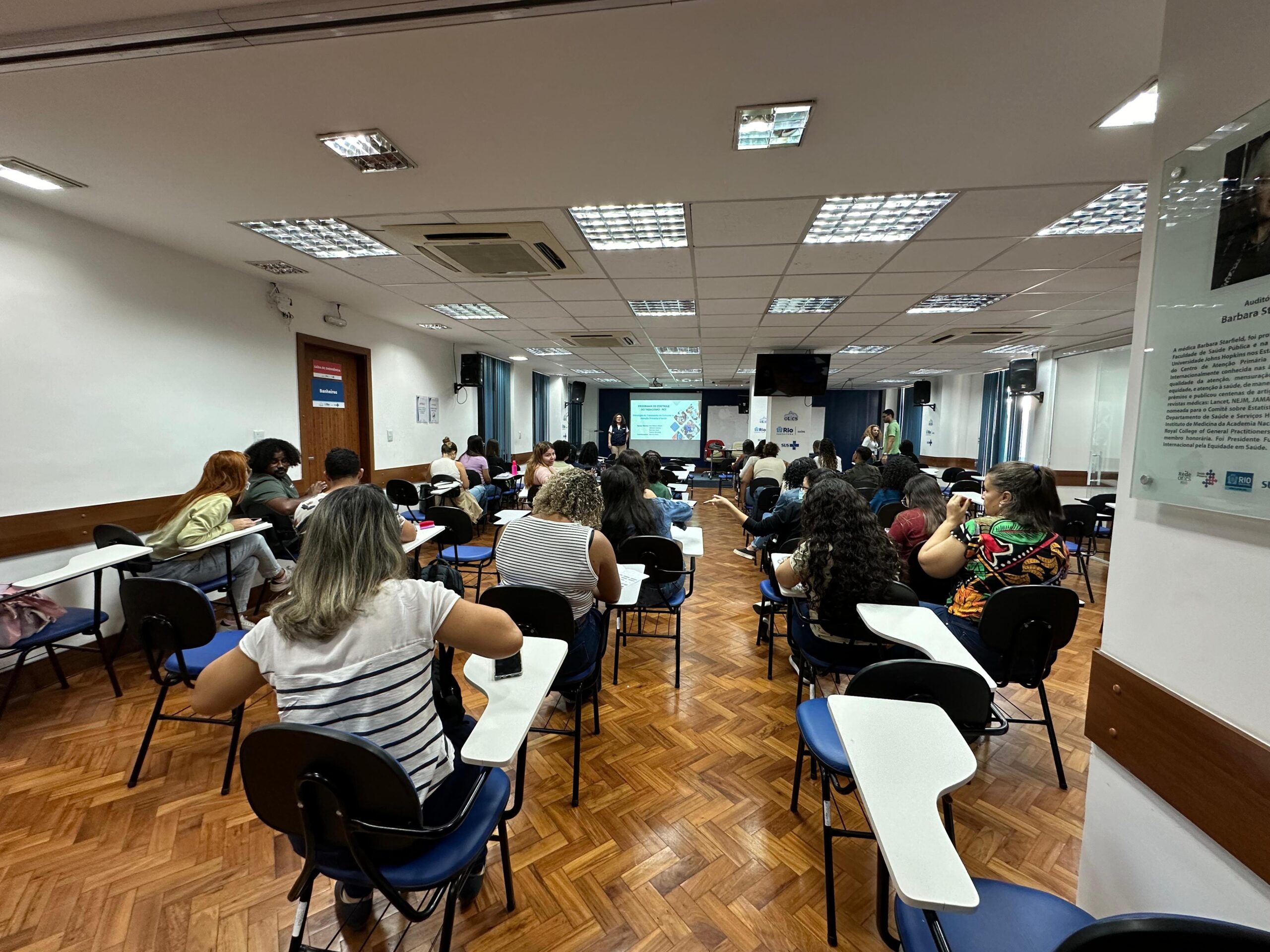 Aula PREFC: Segundo dia da Qualificação em Cessação do Tabagismo