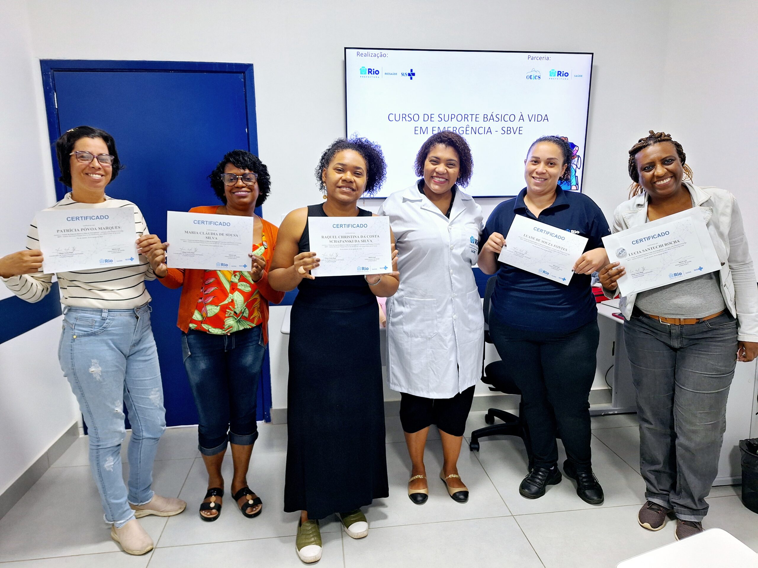 5ª Turma Do Mês De Agosto De 2024 Do Curso Suporte Básico À Vida Em Emergência – SBVE No IMPP