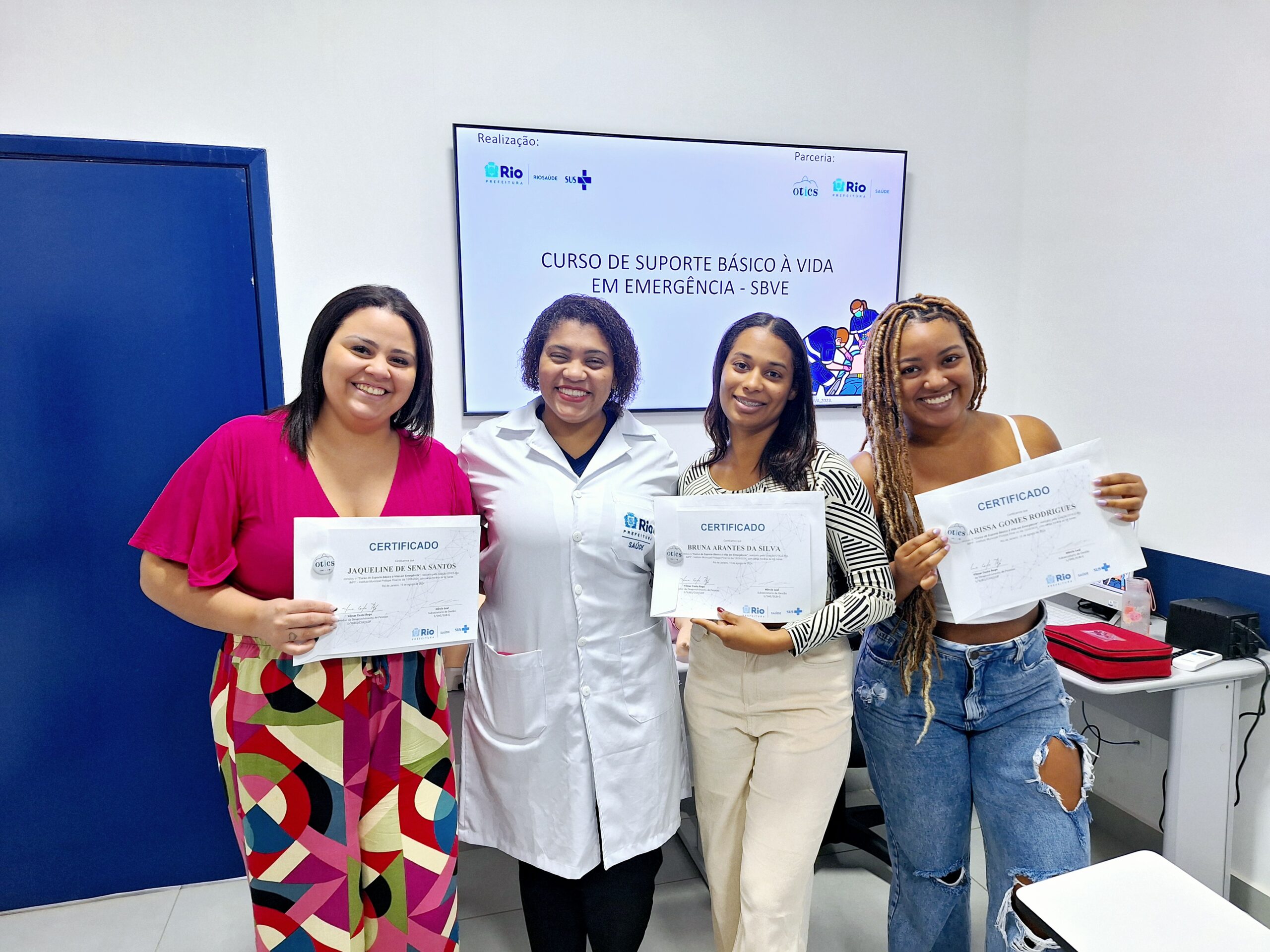 9ª Turma Do Mês De Agosto De 2024 Do Curso Suporte Básico À Vida Em Emergência – SBVE No IMPP