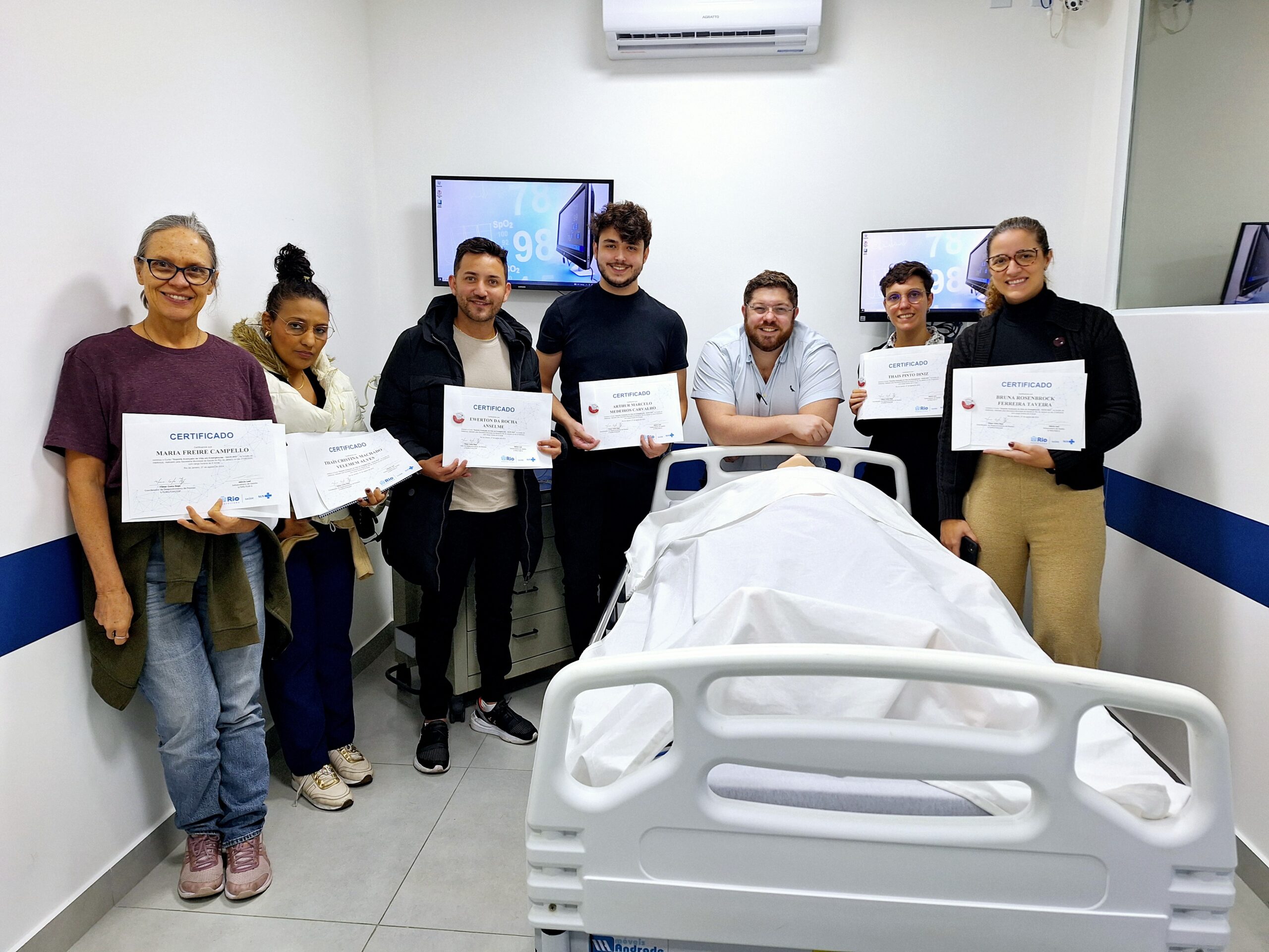 143ª Turma do Curso SAVE-RIO da Secretaria Municipal de Saúde