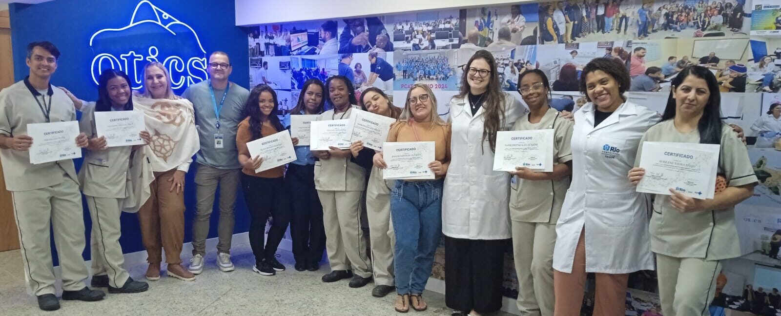 1ª Turma do Curso de Orientações Básicas para Agente de Limpeza Hospitalar – OBALIH no PARN