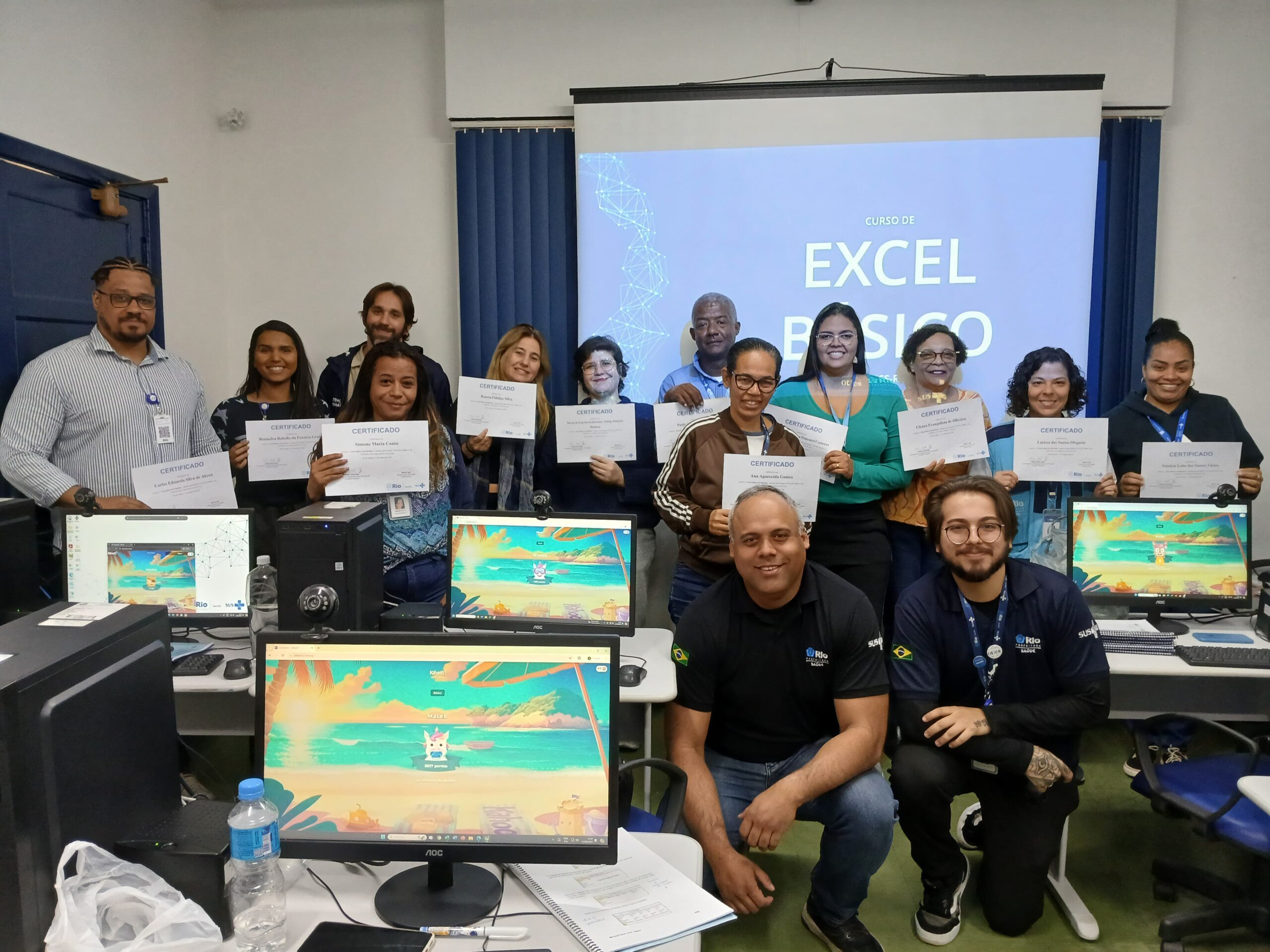 24ª edição do Curso de Excel Básico na Otics-Rio Catete