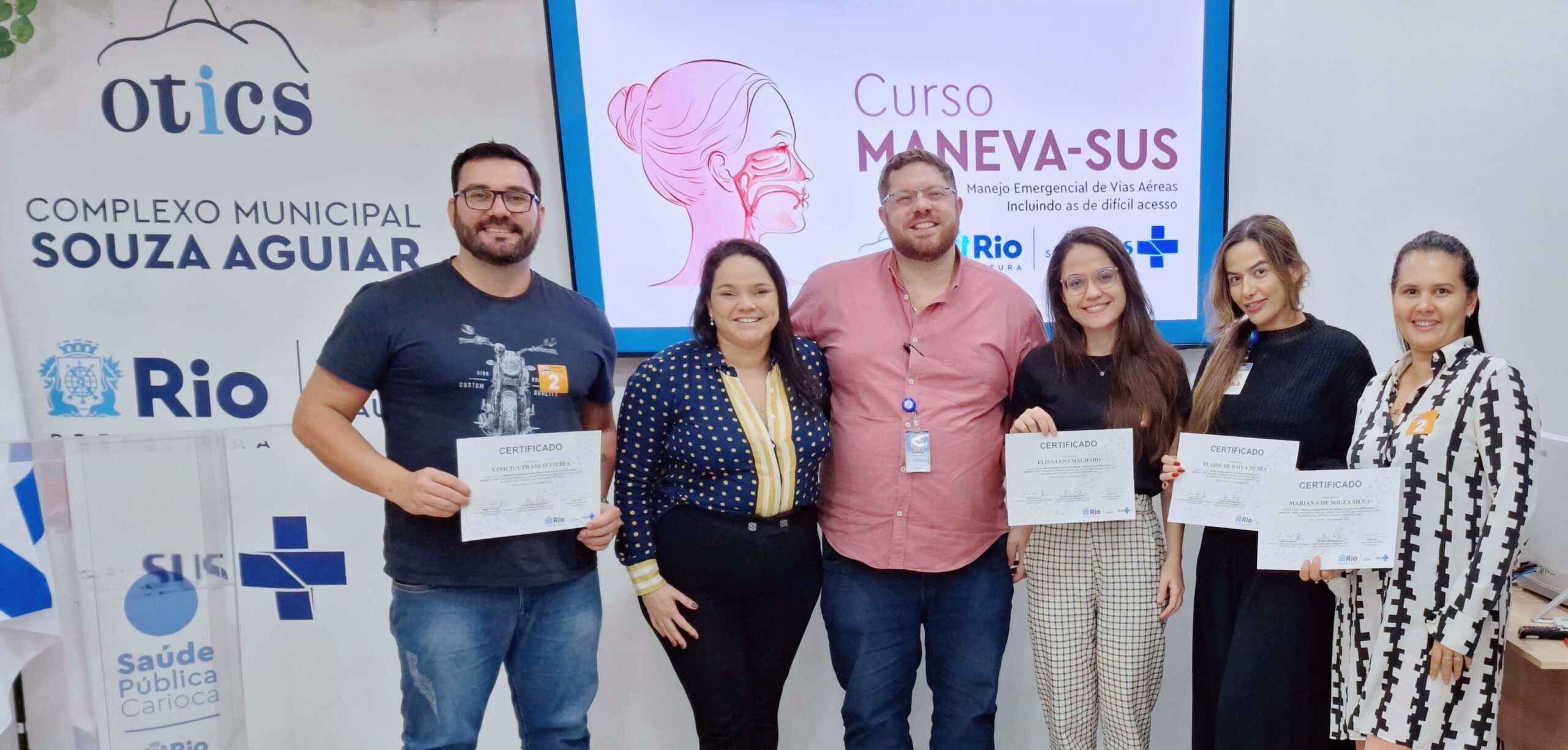 12ª Turma Do MANEVA No Hospital Municipal Souza Aguiar