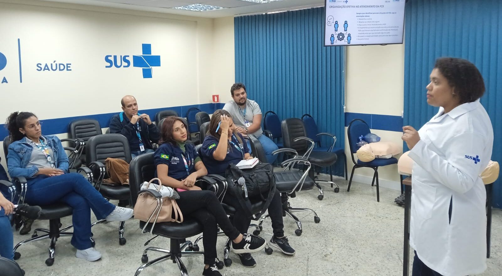 7ª Turma Do Curso Suporte Básico À Vida Em Emergência – SBVE na OTICS-RIO PARN