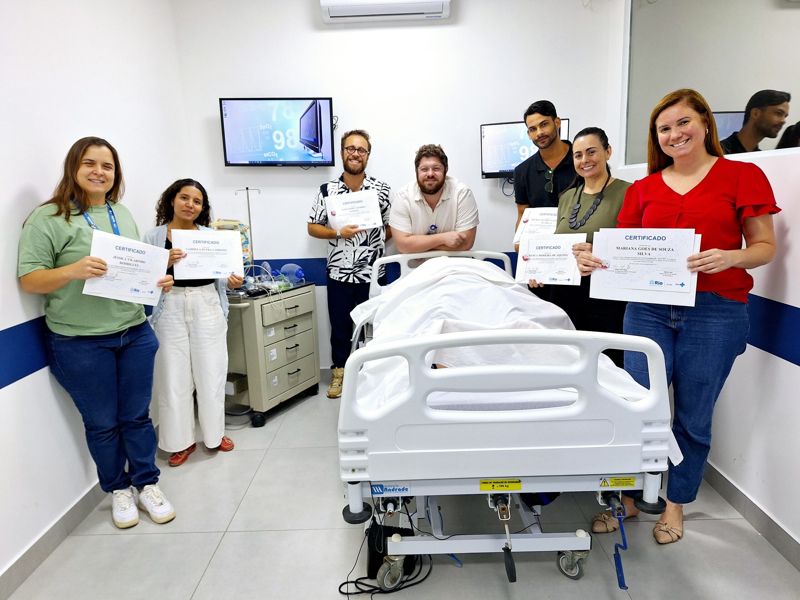 147ª Turma do Curso SAVE-RIO da Secretaria Municipal de Saúde