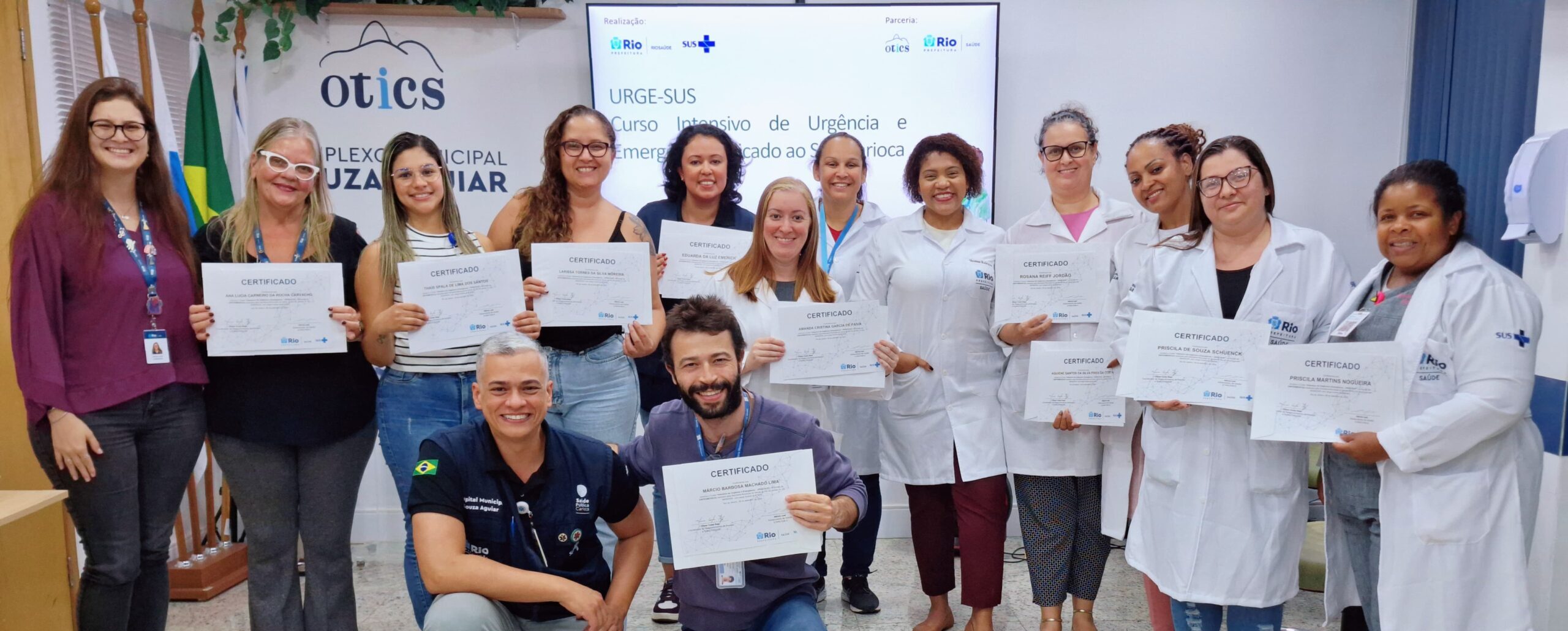 5ª Turma Do Curso Intensivo De Urgência E Emergência Aplicado Ao SUS Carioca – URGE-SUS No Hospital Souza Aguiar