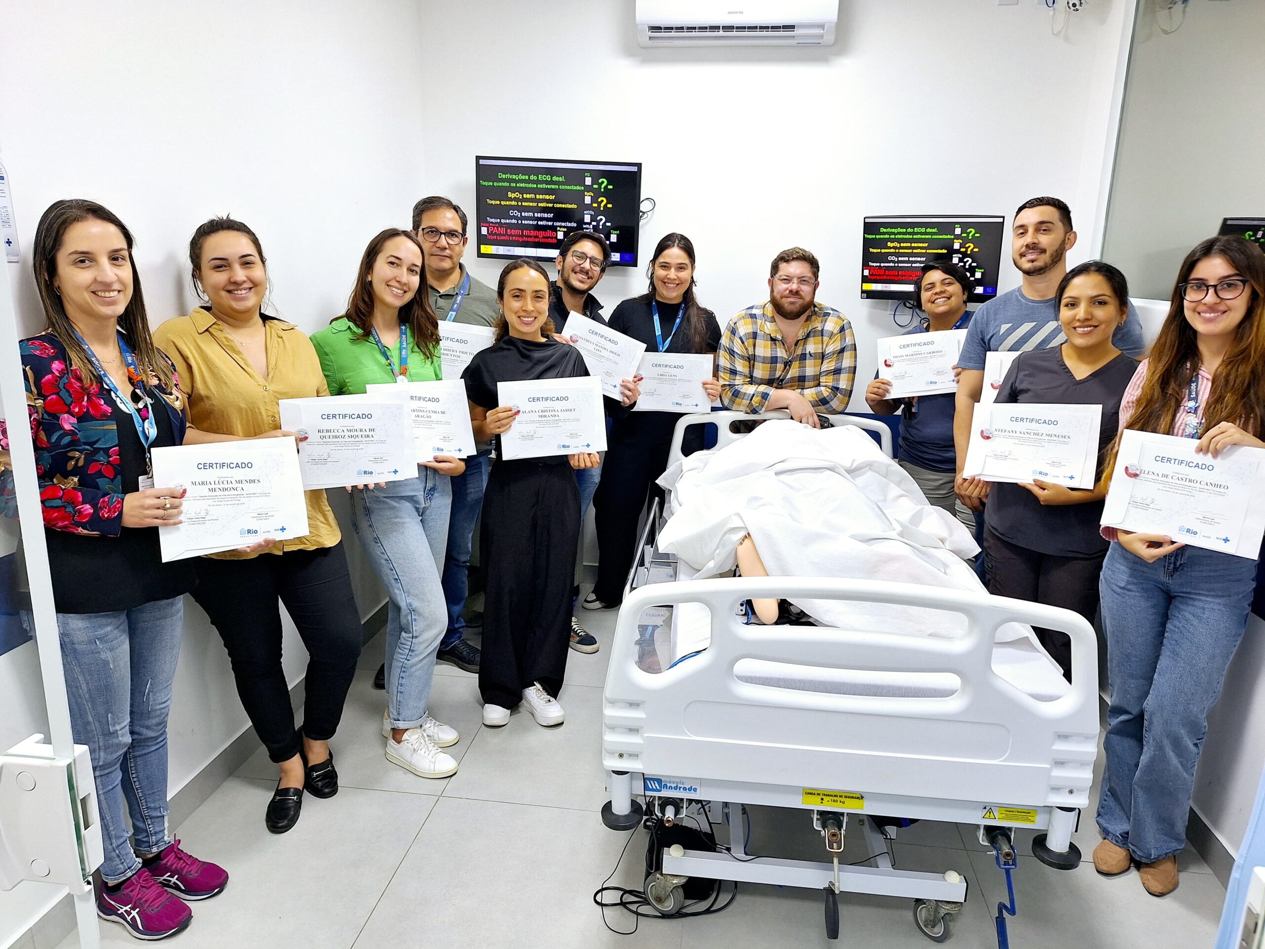 151ª Turma do Curso SAVE-RIO da Secretaria Municipal de Saúde