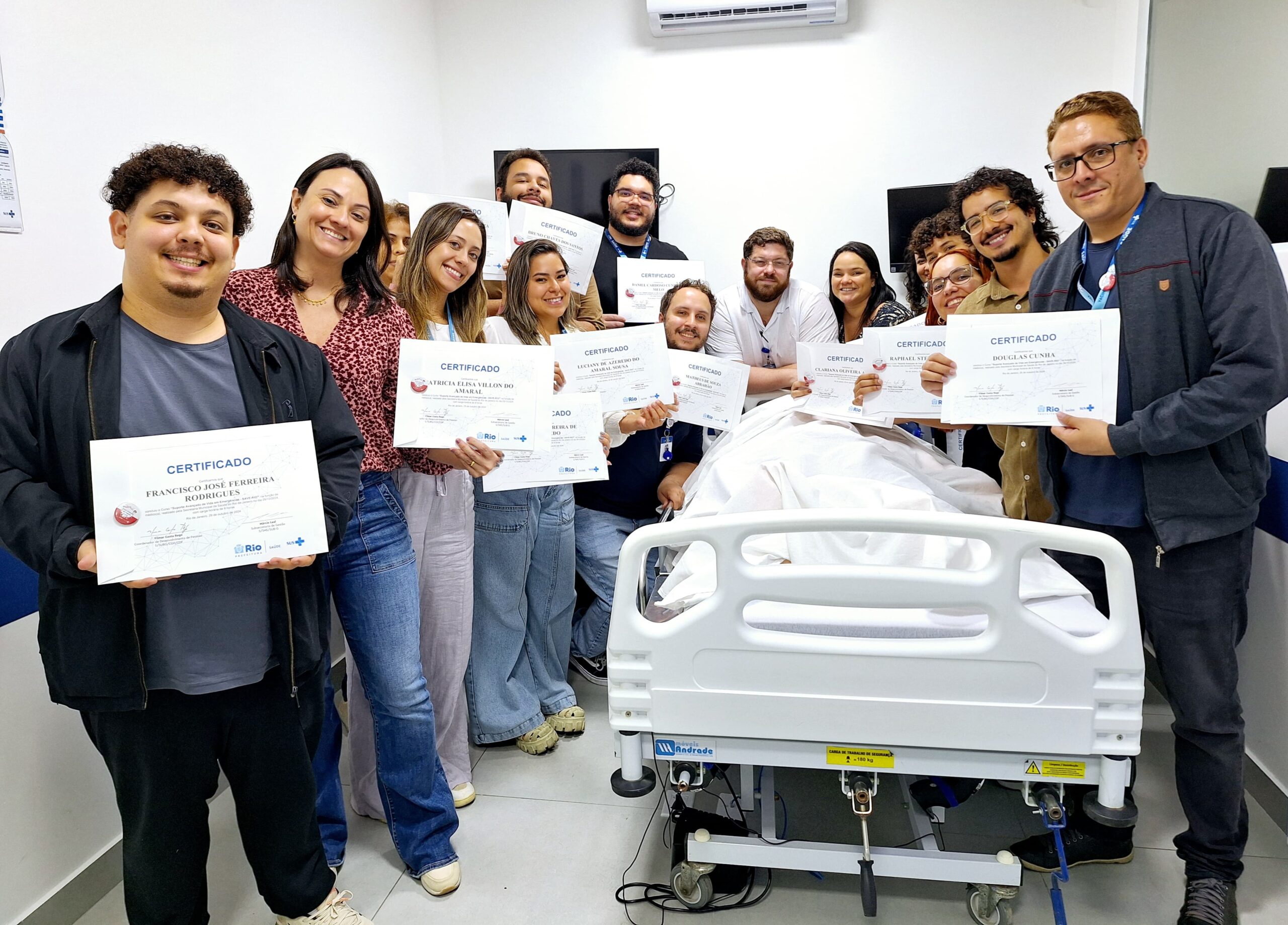 152ª Turma do Curso SAVE-RIO da Secretaria Municipal de Saúde