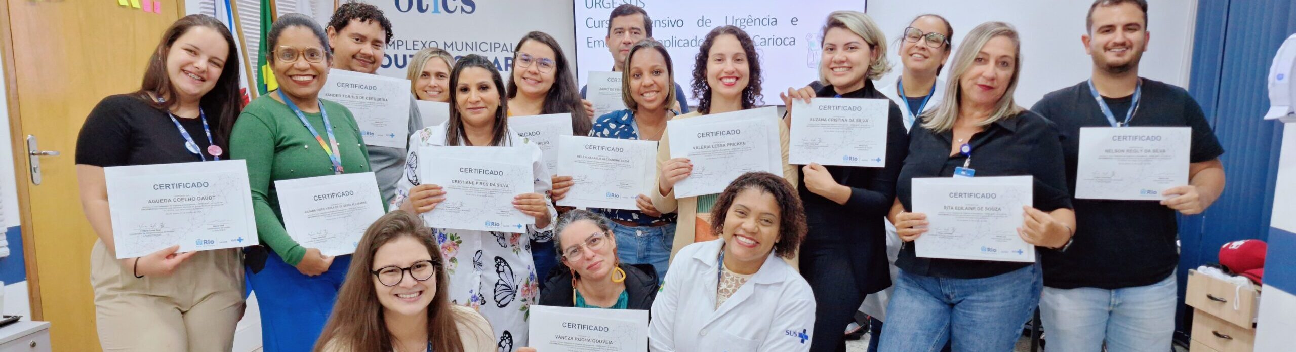 8ª Turma Do Curso Intensivo De Urgência E Emergência Aplicado Ao SUS Carioca – URGE-SUS No Hospital Souza Aguiar