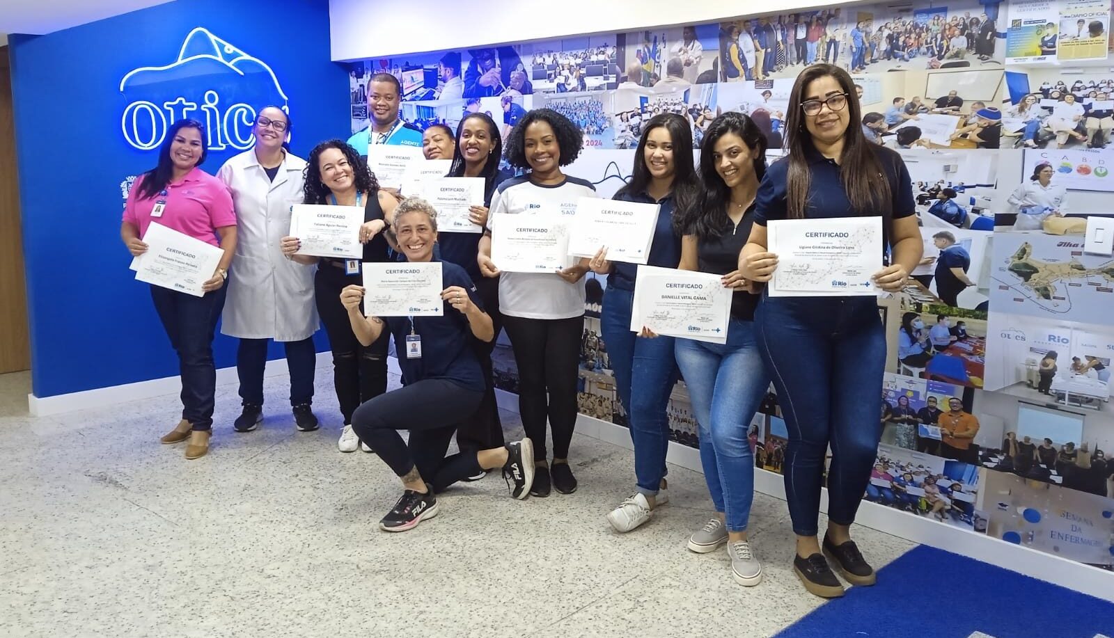 5ª Turma De Outubro de 2024 Do Curso Suporte Básico À Vida Em Emergência – SBVE na OTICS-RIO PARN