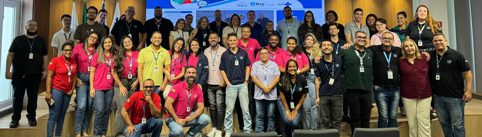 Reunião de planejamento da rede de Estações OTICS-Rio