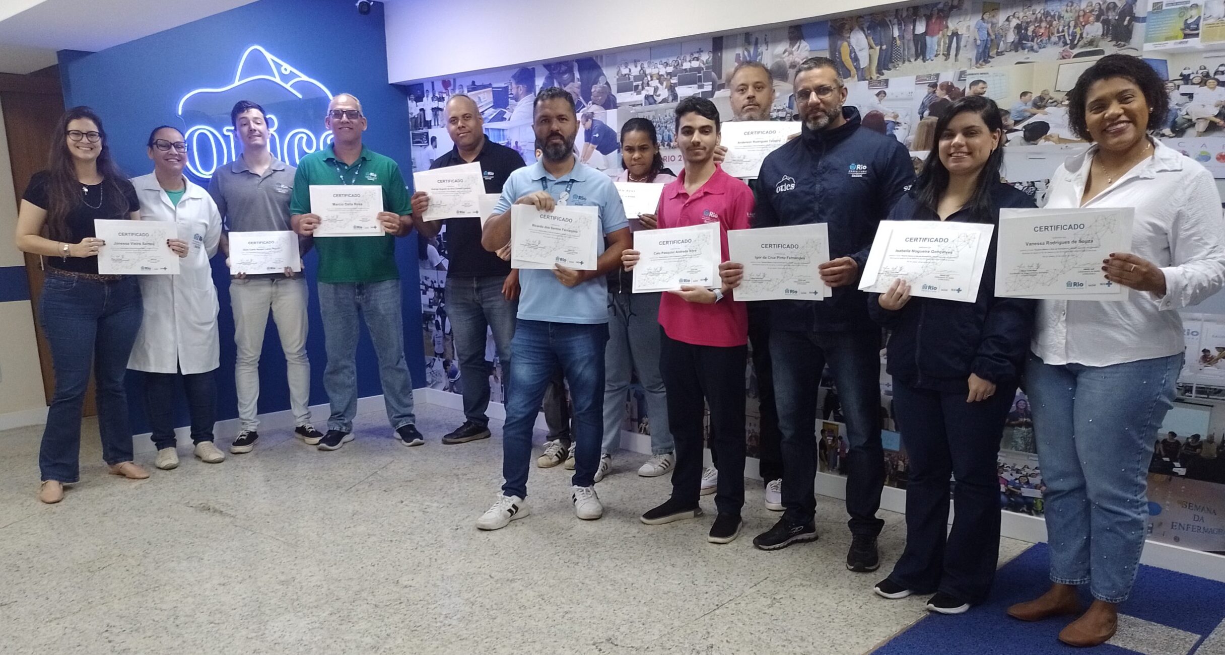 9ª Turma De Outubro de 2024 Do Curso Suporte Básico À Vida Em Emergência – SBVE na OTICS-RIO PARN