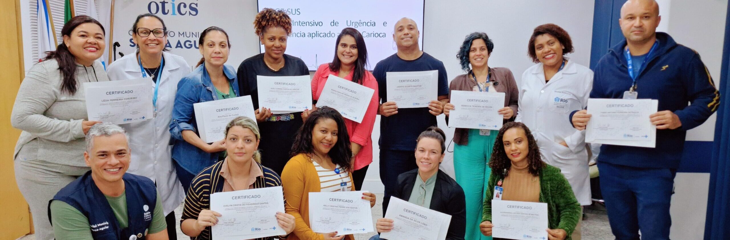 7ª Turma Do Curso Intensivo De Urgência E Emergência Aplicado Ao SUS Carioca – URGE-SUS No Hospital Souza Aguiar