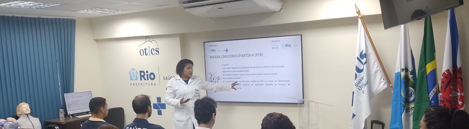 11ª Turma Do Curso Suporte Básico À Vida Em Emergência – SBVE na OTICS-RIO PARN