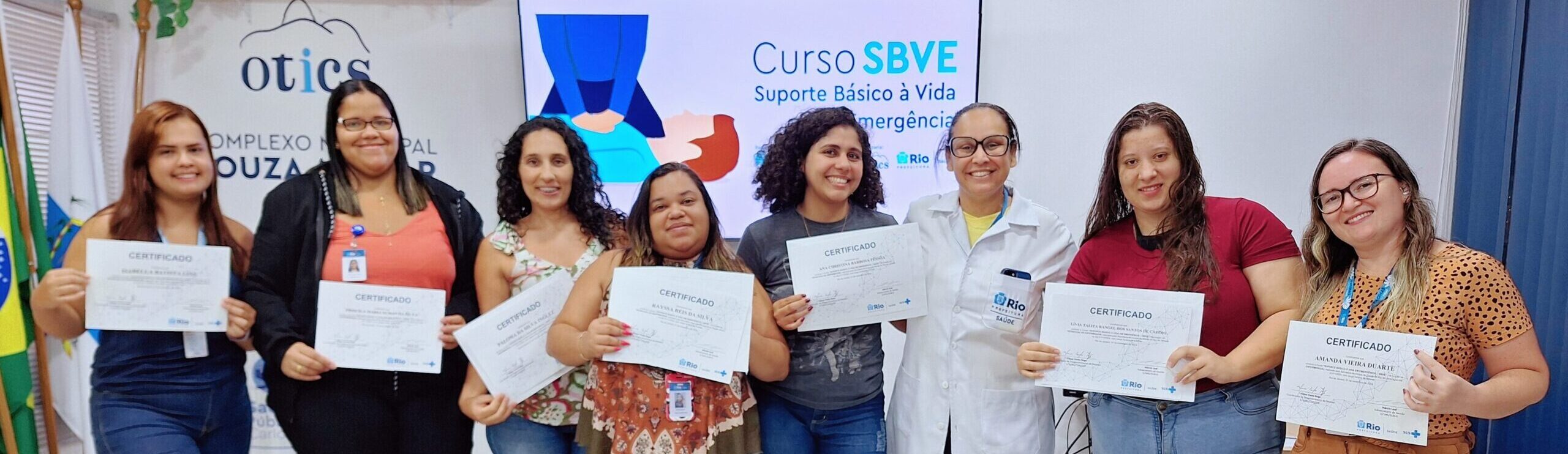 2ª Turma De Novembro De 2024 Do Curso Suporte Básico À Vida Em Emergência – SBVE No Hospital Souza Aguiar