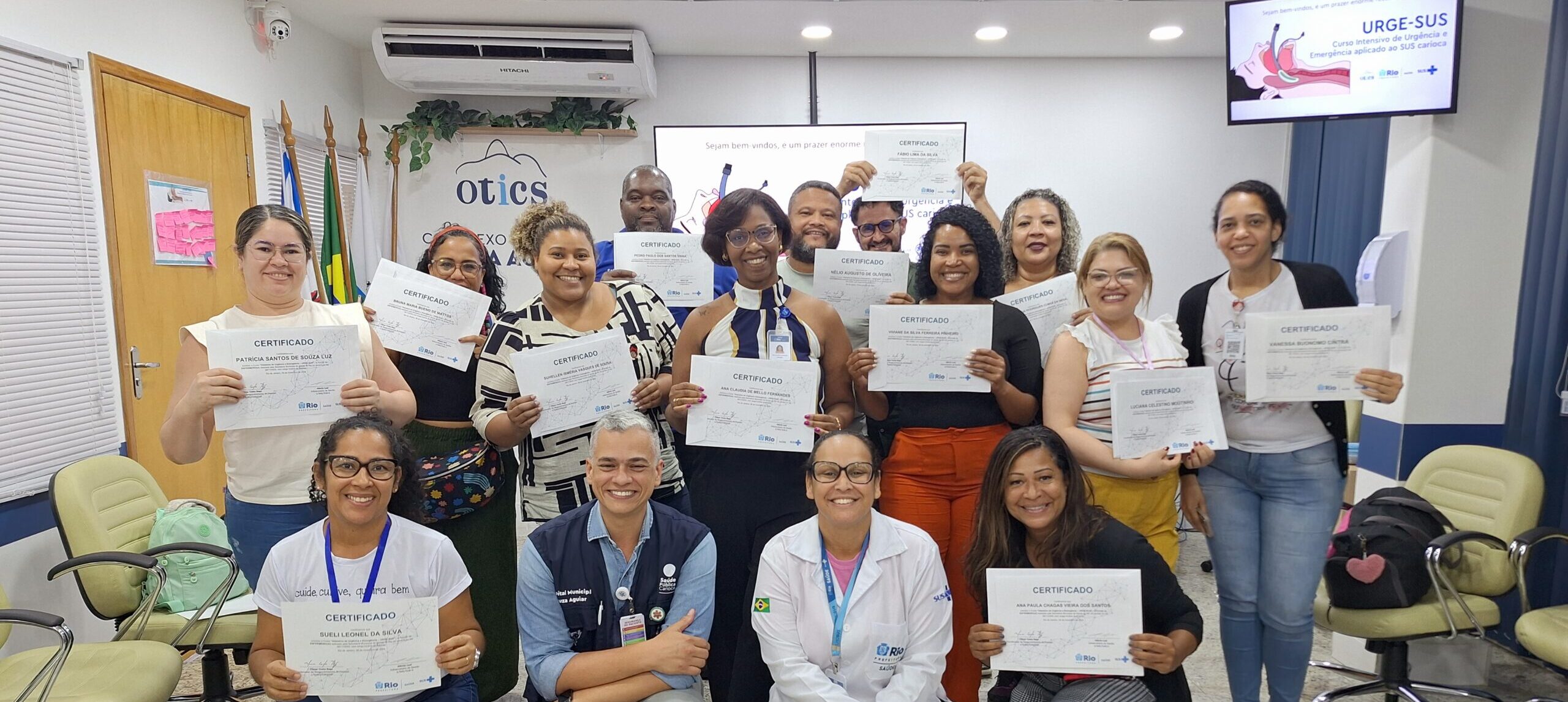 9ª Turma Do Curso Intensivo De Urgência E Emergência Aplicado Ao SUS Carioca – URGE-SUS No Hospital Souza Aguiar