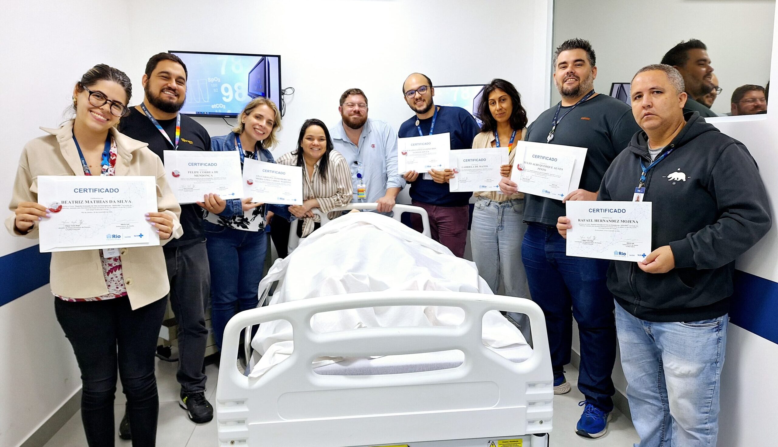 155ª Turma do Curso SAVE-RIO da Secretaria Municipal de Saúde