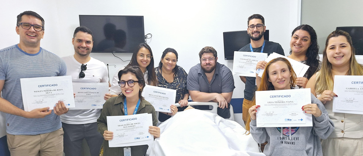 154ª Turma do Curso SAVE-RIO da Secretaria Municipal de Saúde