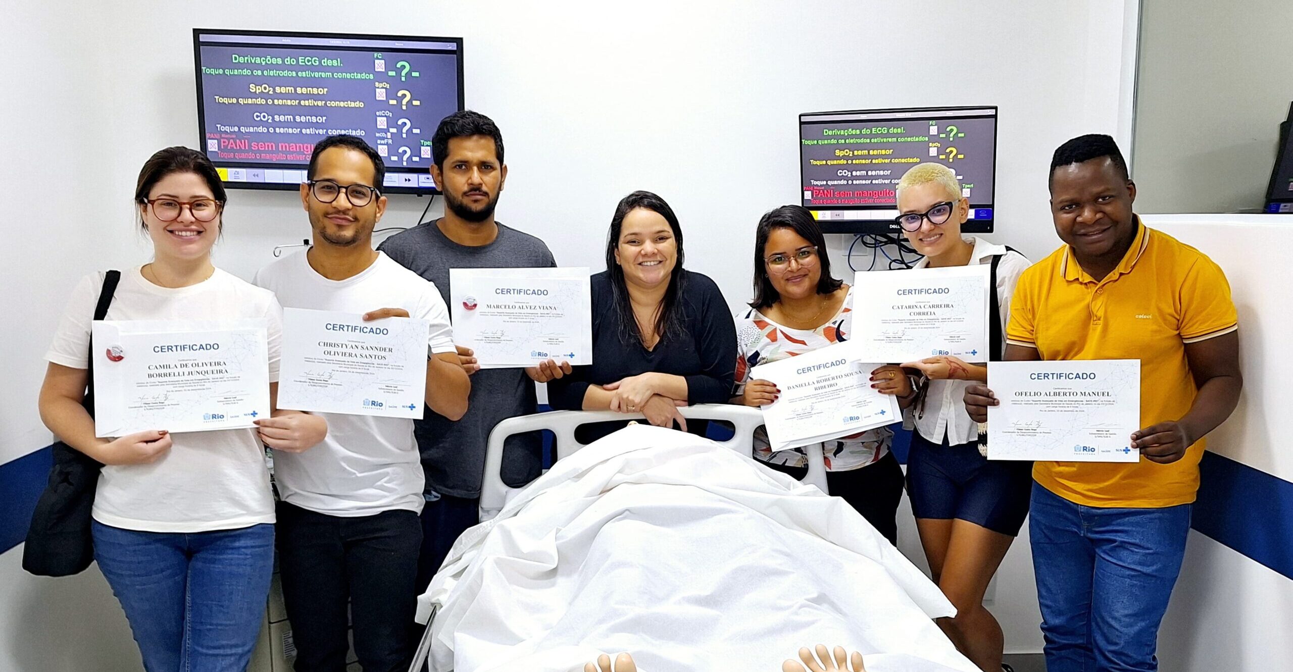 156ª Turma do Curso SAVE-RIO da Secretaria Municipal de Saúde