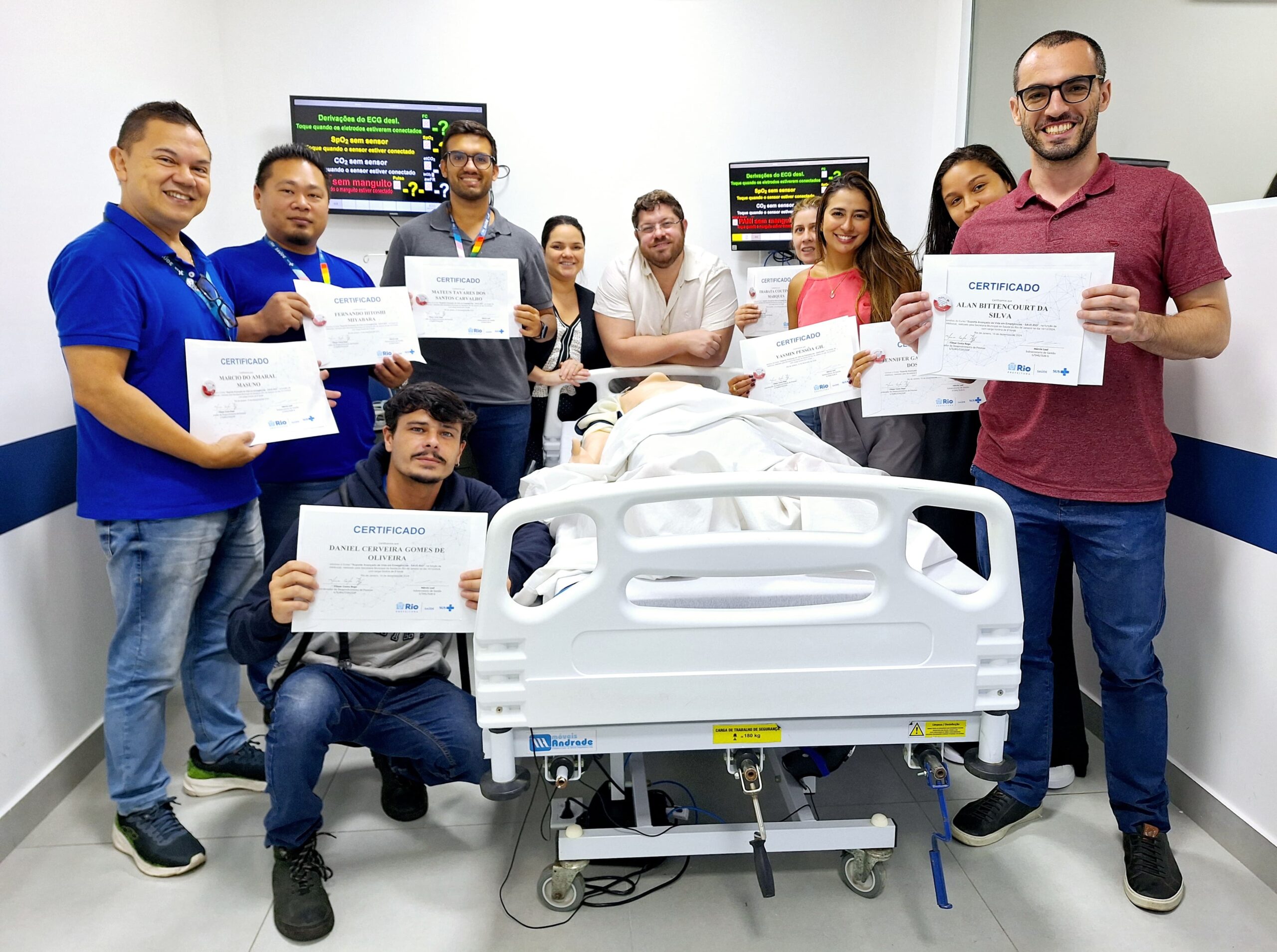 157ª Turma do Curso SAVE-RIO da Secretaria Municipal de Saúde