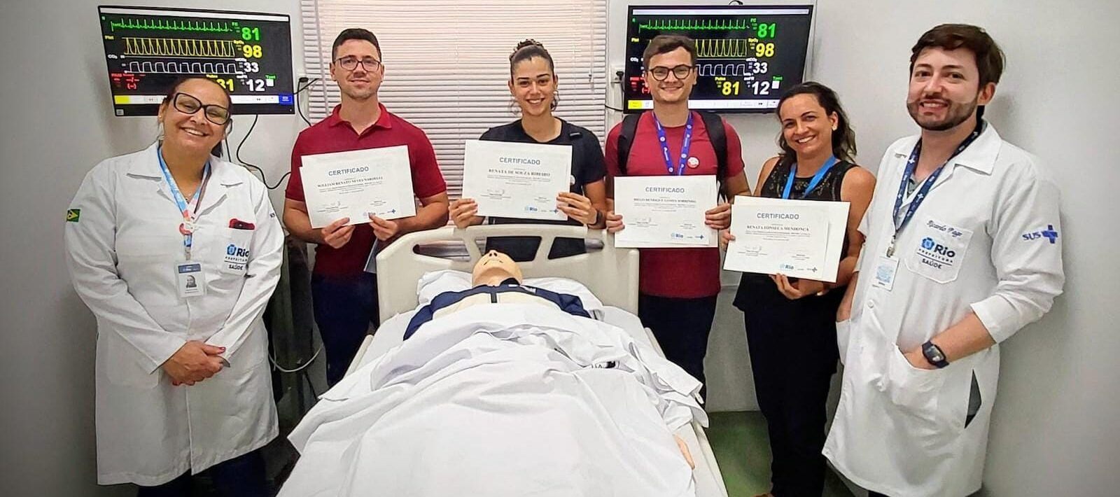 2ª turma do SAVE-RIO aconteceu no Hospital Municipal do Andaraí