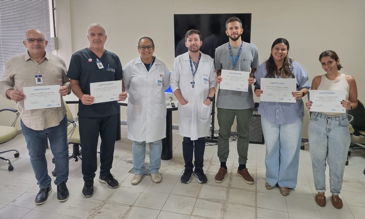 3ª turma do SAVE-RIO aconteceu no Hospital Municipal do Andaraí