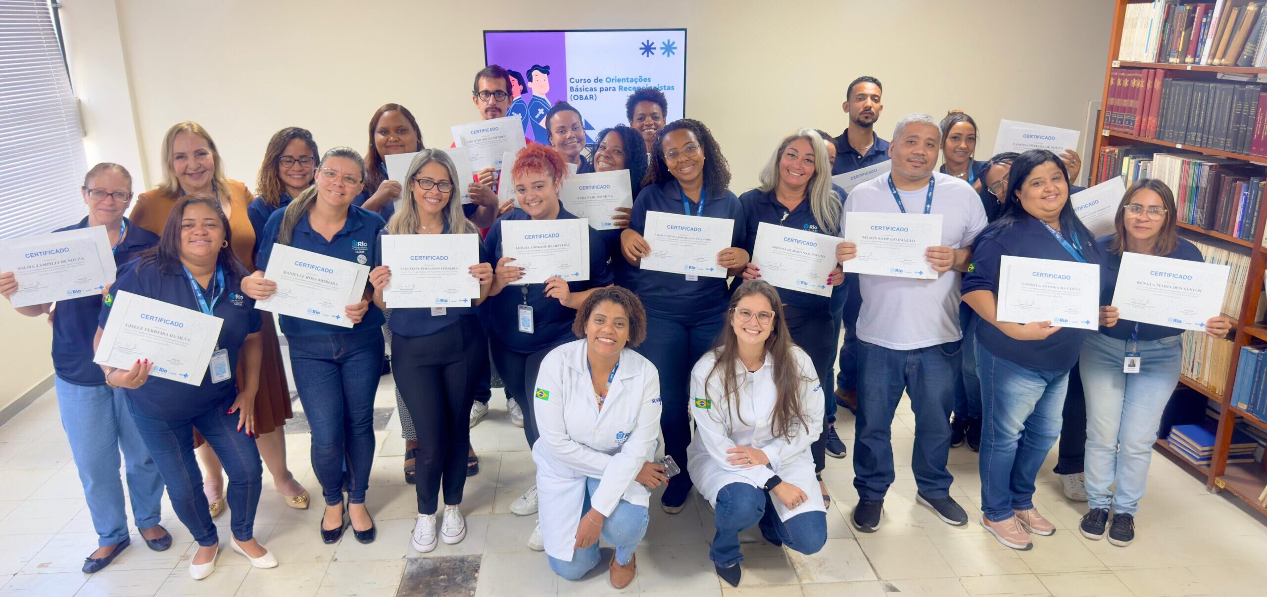 1ª Turma Do Curso De Orientações Básicas Para Recepcionistas – OBAR
