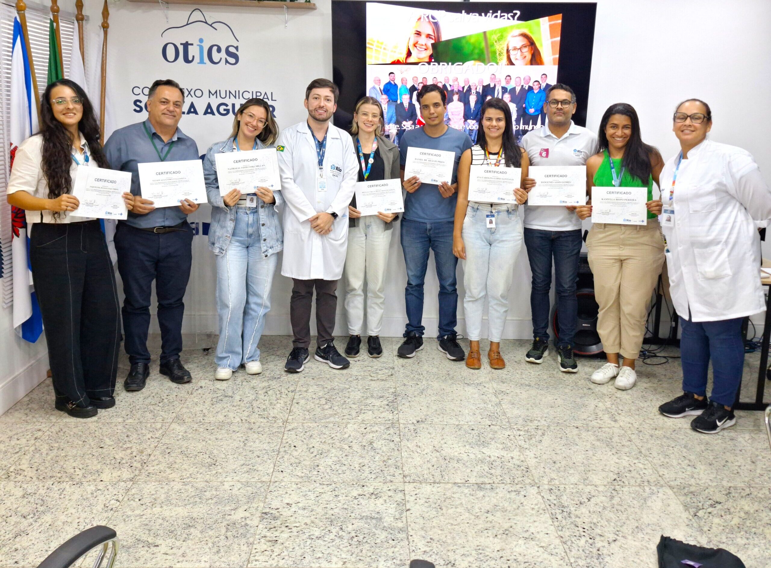 4ª turma do SAVE-RIO aconteceu no Hospital Municipal Souza Aguiar