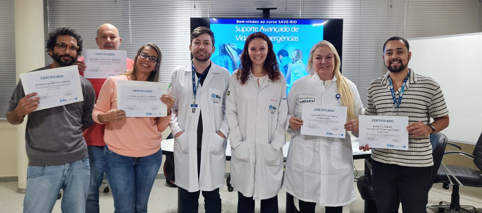 17ª turma do SAVE-RIO aconteceu no Hospital do Andaraí