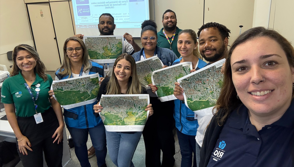 Oficina de Territorialização do CMS Eliza Abrantes