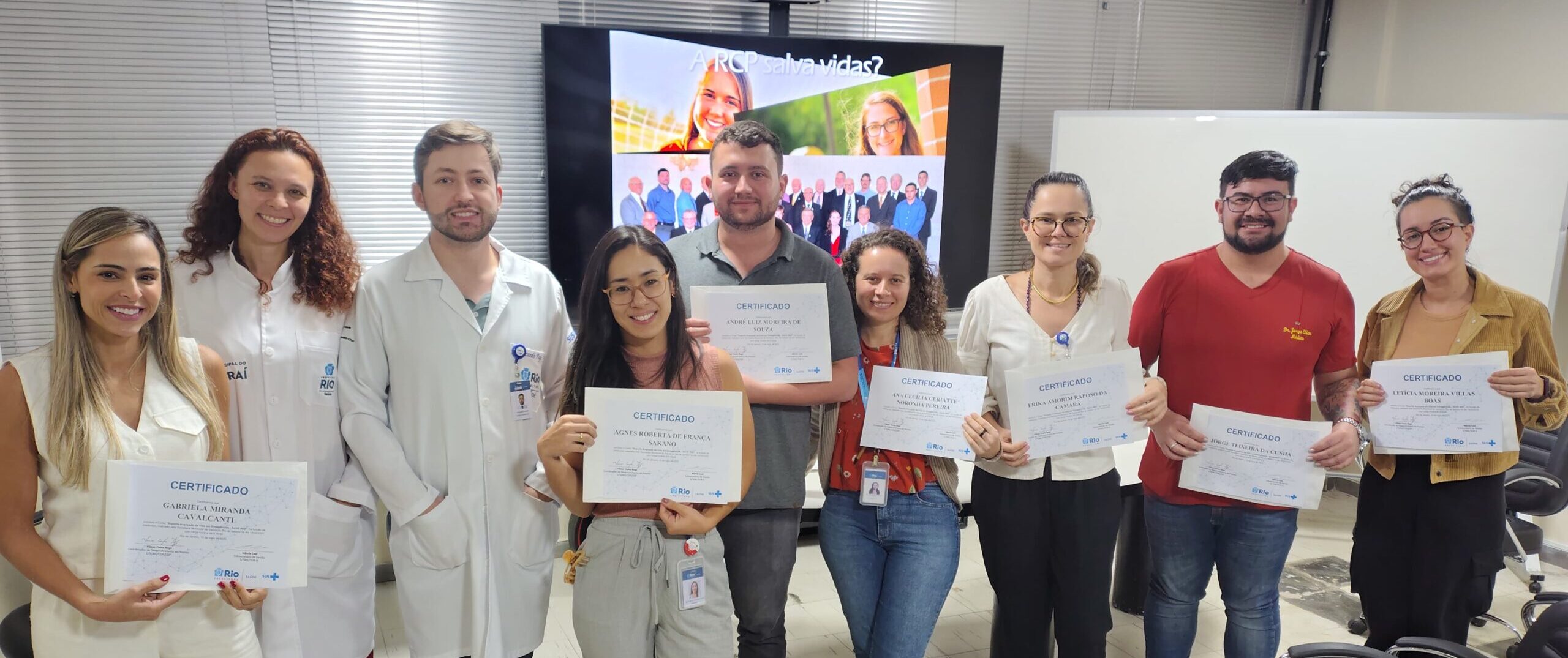 18ª turma do SAVE-RIO aconteceu no Hospital do Andaraí