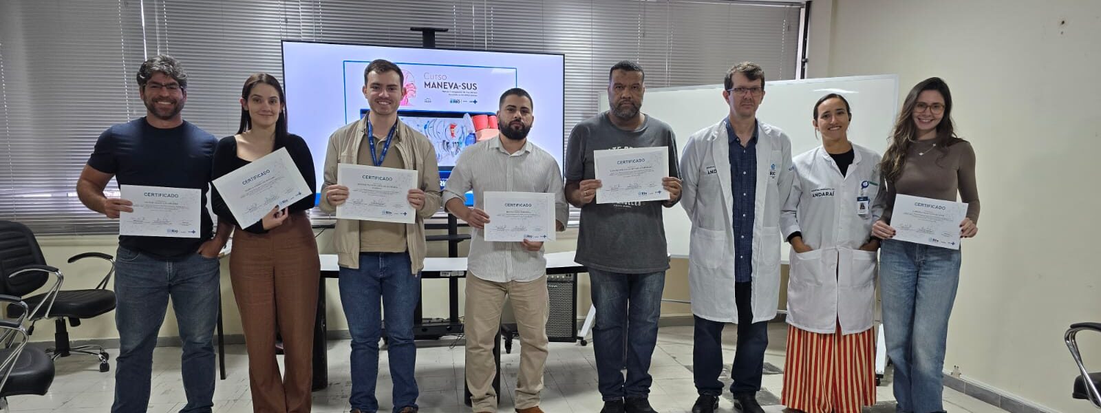 10ª turma do Curso de Manejo de Vias Aéreas, incluindo as de difícil acesso realizada na Estação OTICS-Rio Andaraí
