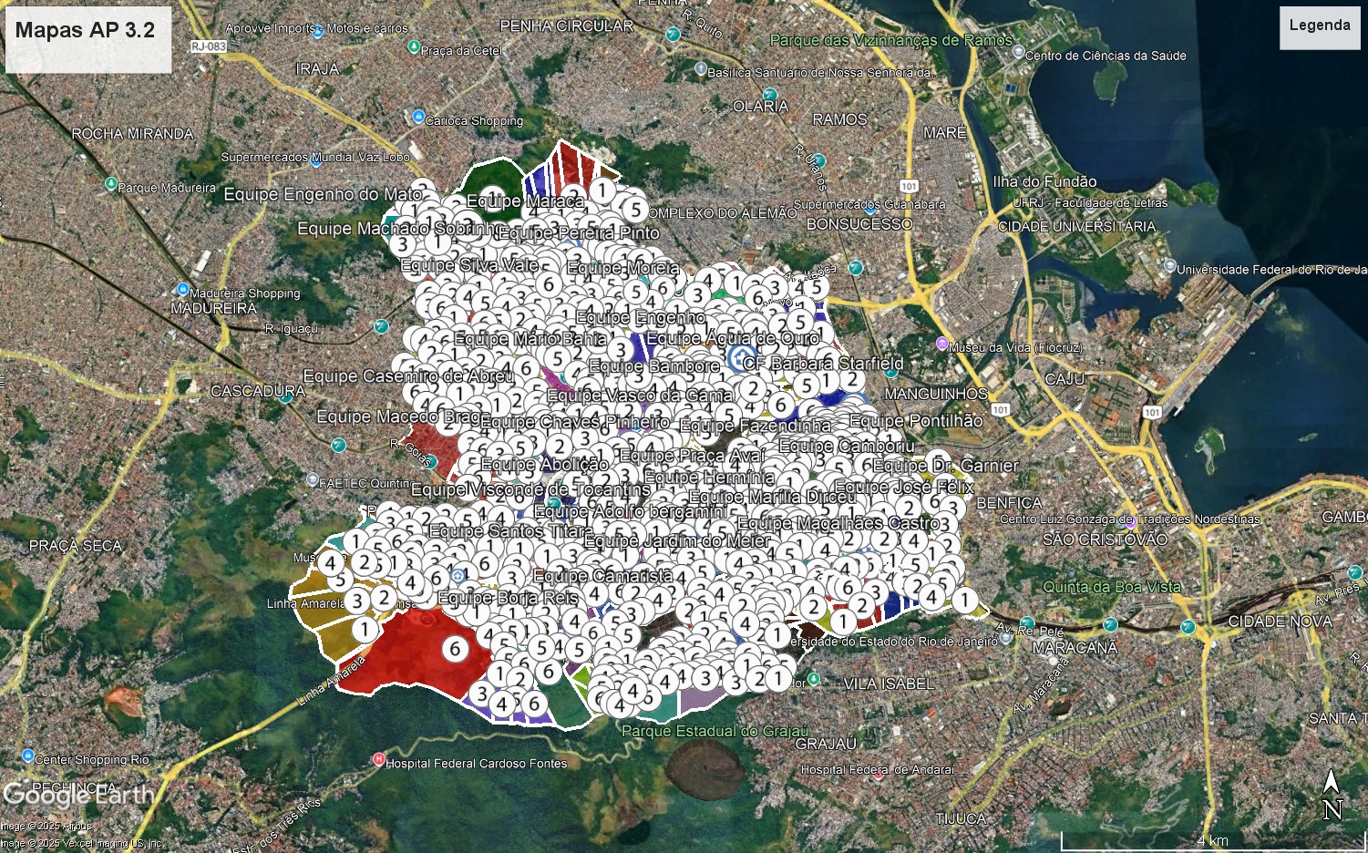 Finalização das Oficinas de Territorialização na AP 3.2