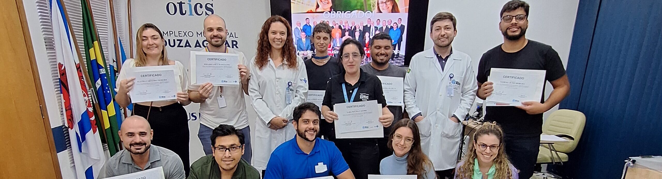 20ª turma do SAVE-RIO aconteceu no Hospital Municipal Souza Aguiar