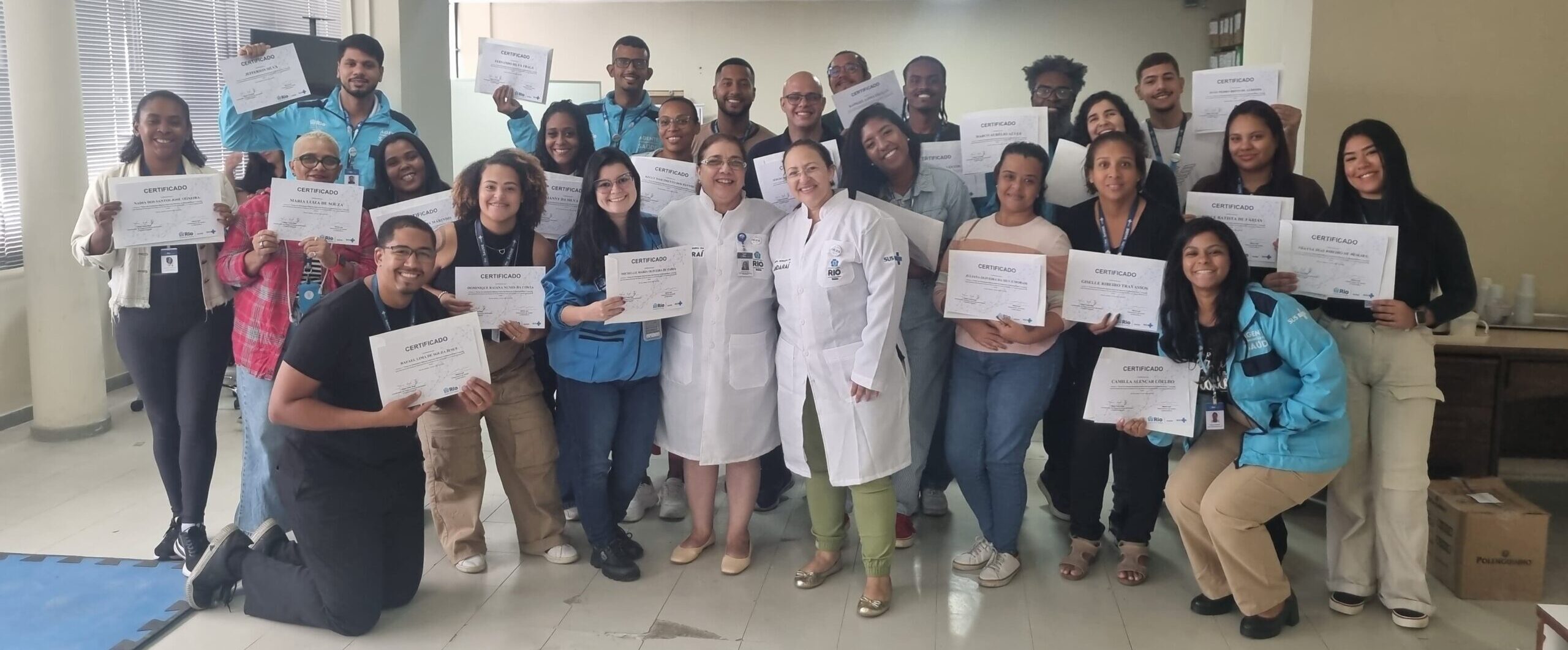 3ª turma sobre Orientações Básicas do Uso Racional de Medicamentos (OBURME) na OTICS Andaraí