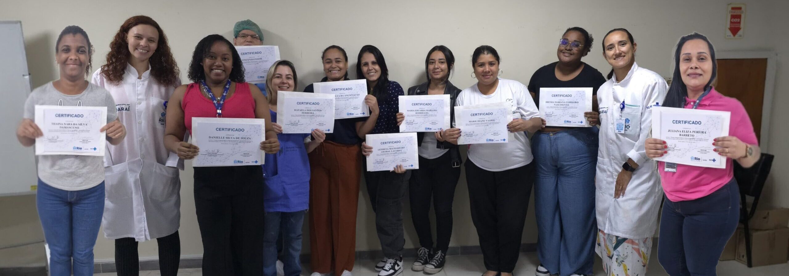 38ª Turma do Curso de Suporte Básico à Vida em Emergências no Andaraí