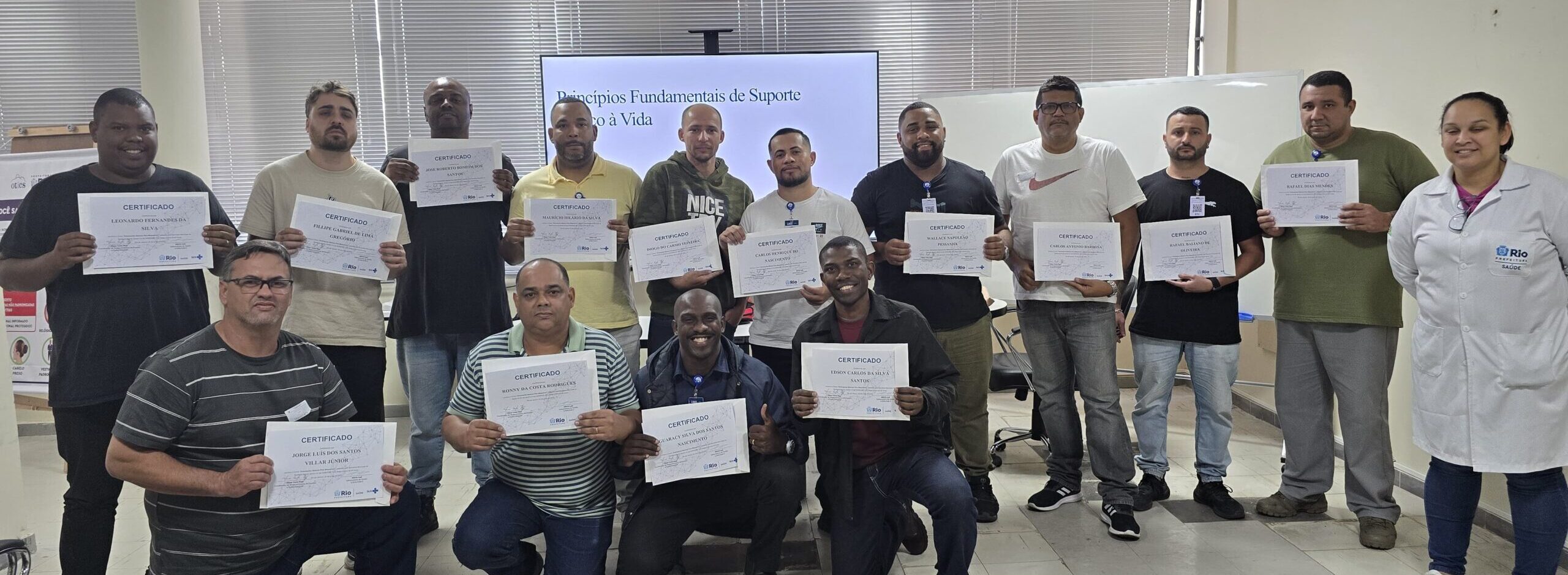5ª turma do Curso de “Orientações Básicas para Maqueiros” (OBAMA) Acontece no Andaraí