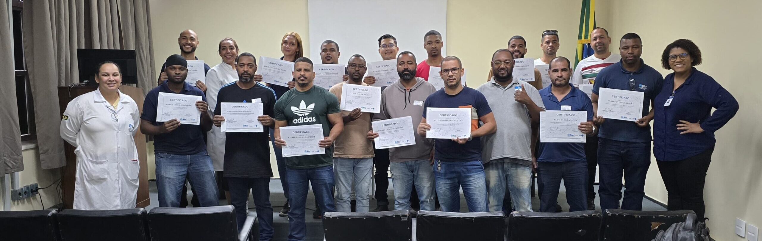6ª turma do Curso de “Orientações Básicas para Maqueiros” (OBAMA) Acontece no Andaraí