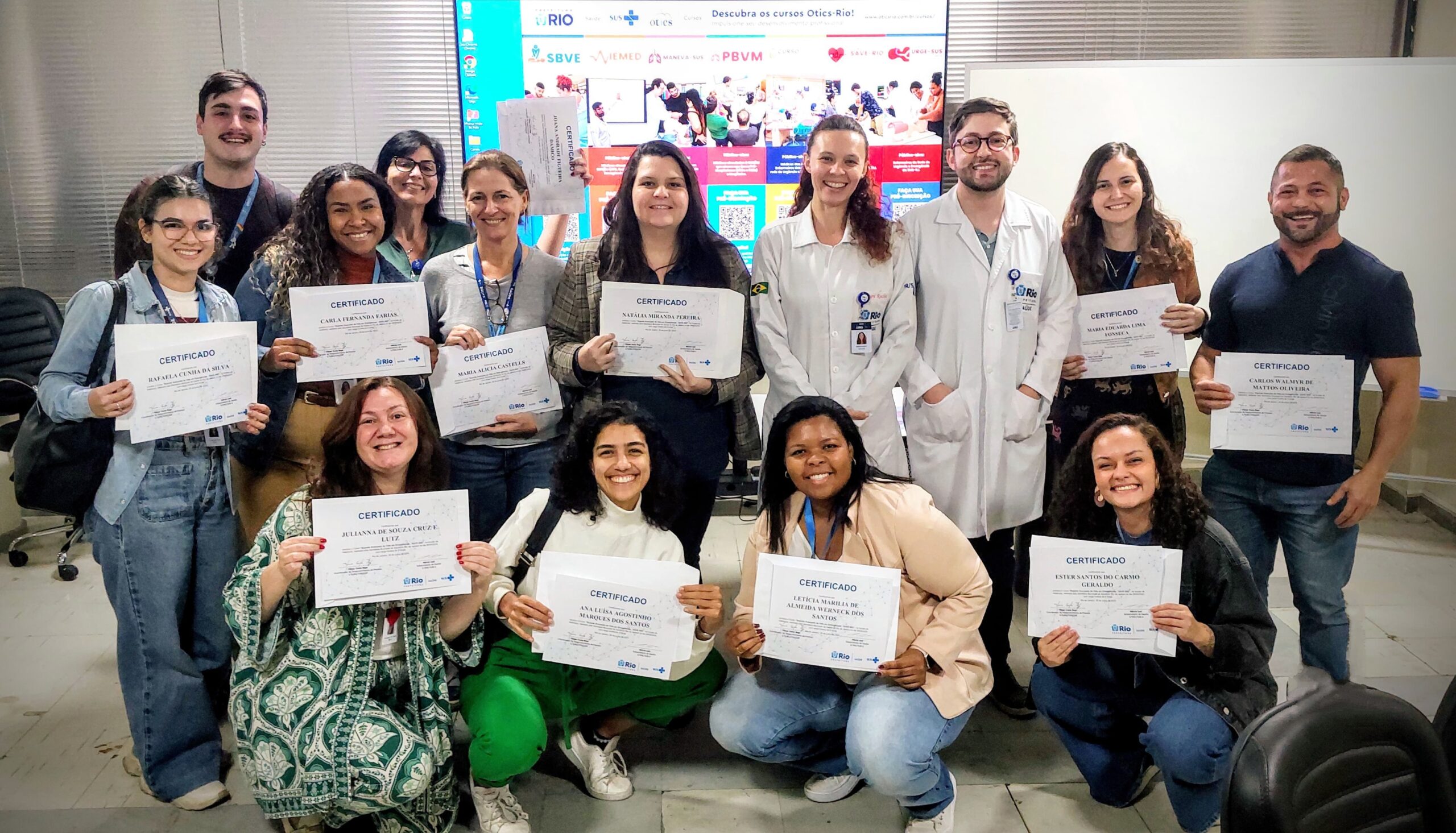 24ª turma do SAVE-RIO aconteceu no Hospital do Andaraí