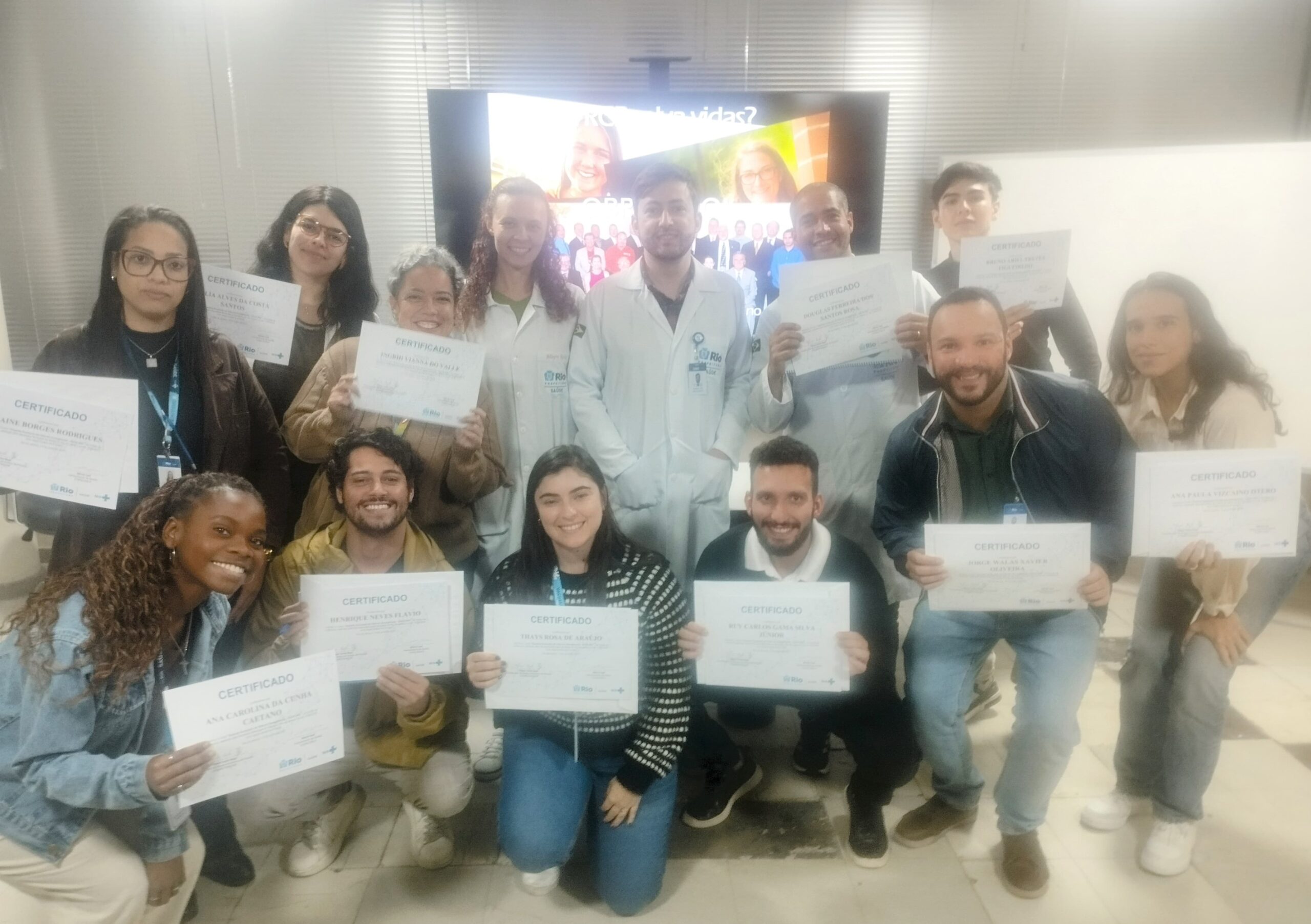 22ª turma do SAVE-RIO aconteceu no Hospital do Andaraí