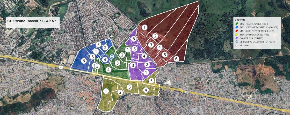 Oficina de Territorialização da CF Rosino Baccarini – AP 5.1.