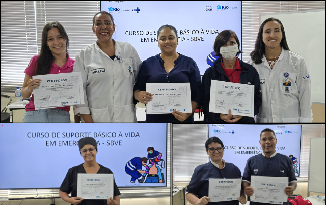 52ª Turma do Curso Suporte Básico à Vida em Emergências no Andaraí